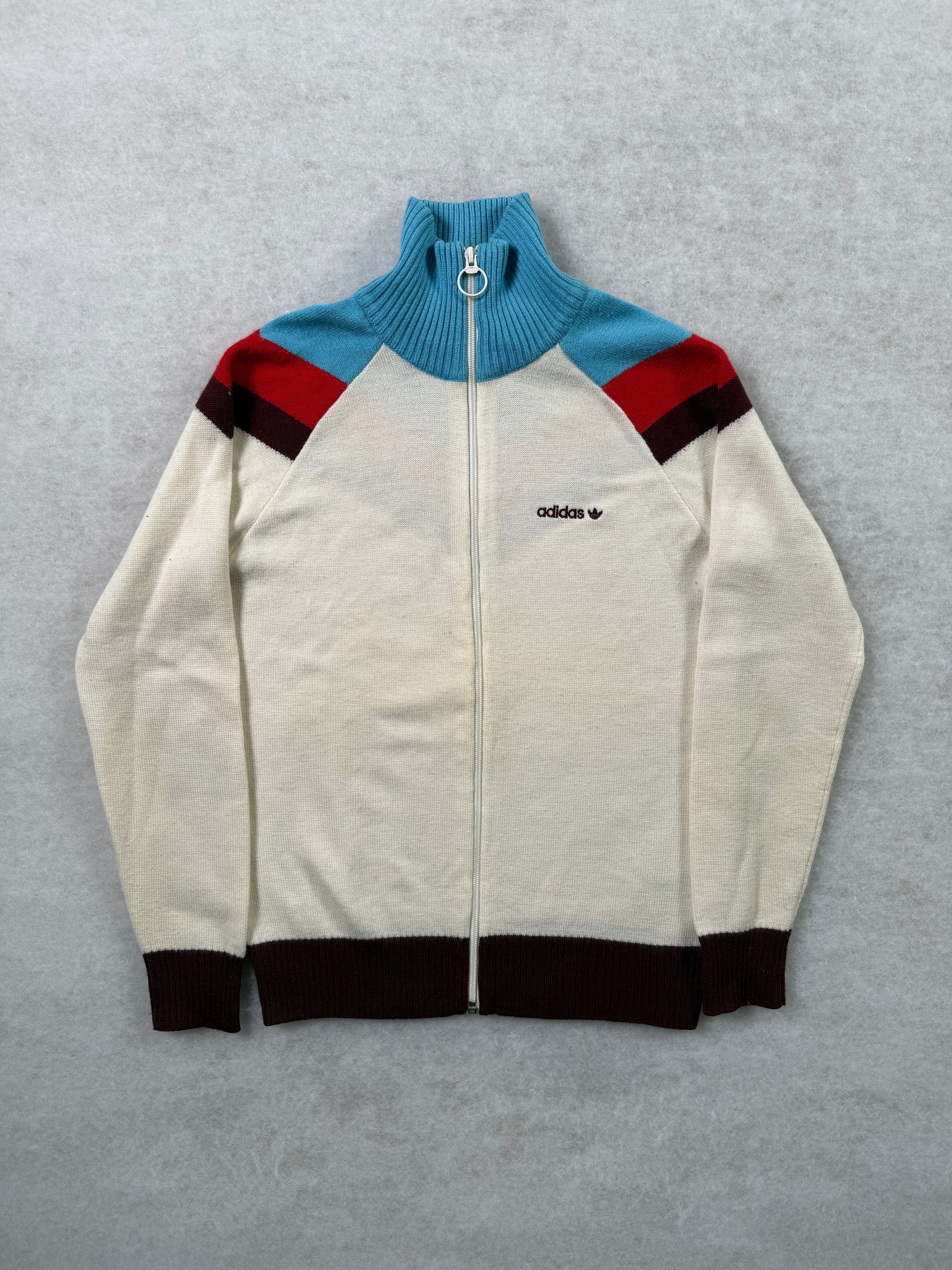 Adidas Reißverschluss Strickpullover