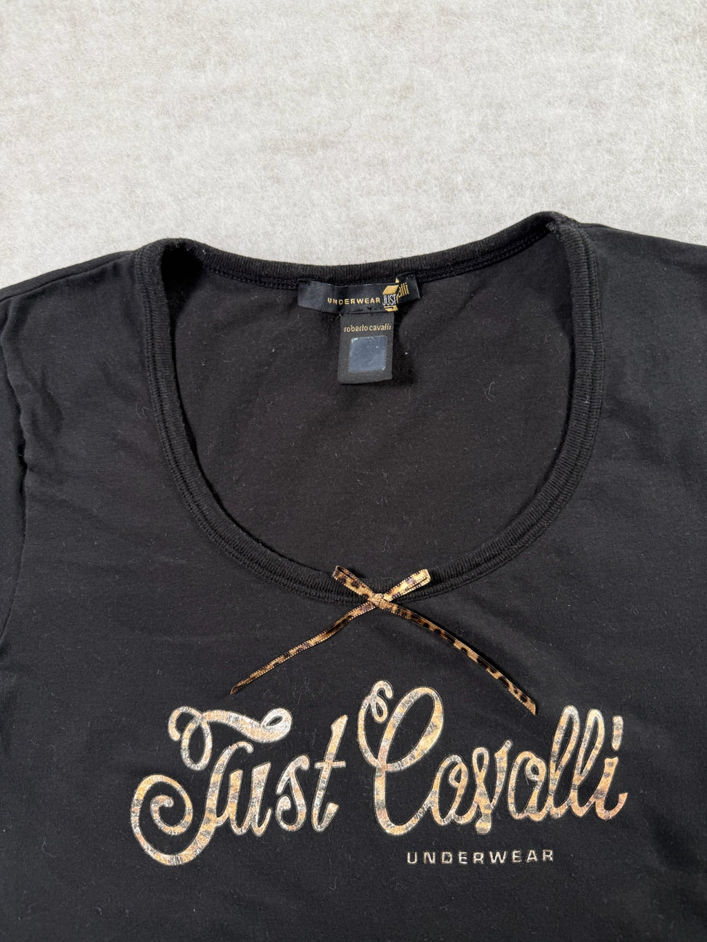 Just Cavalli Top Leo Print