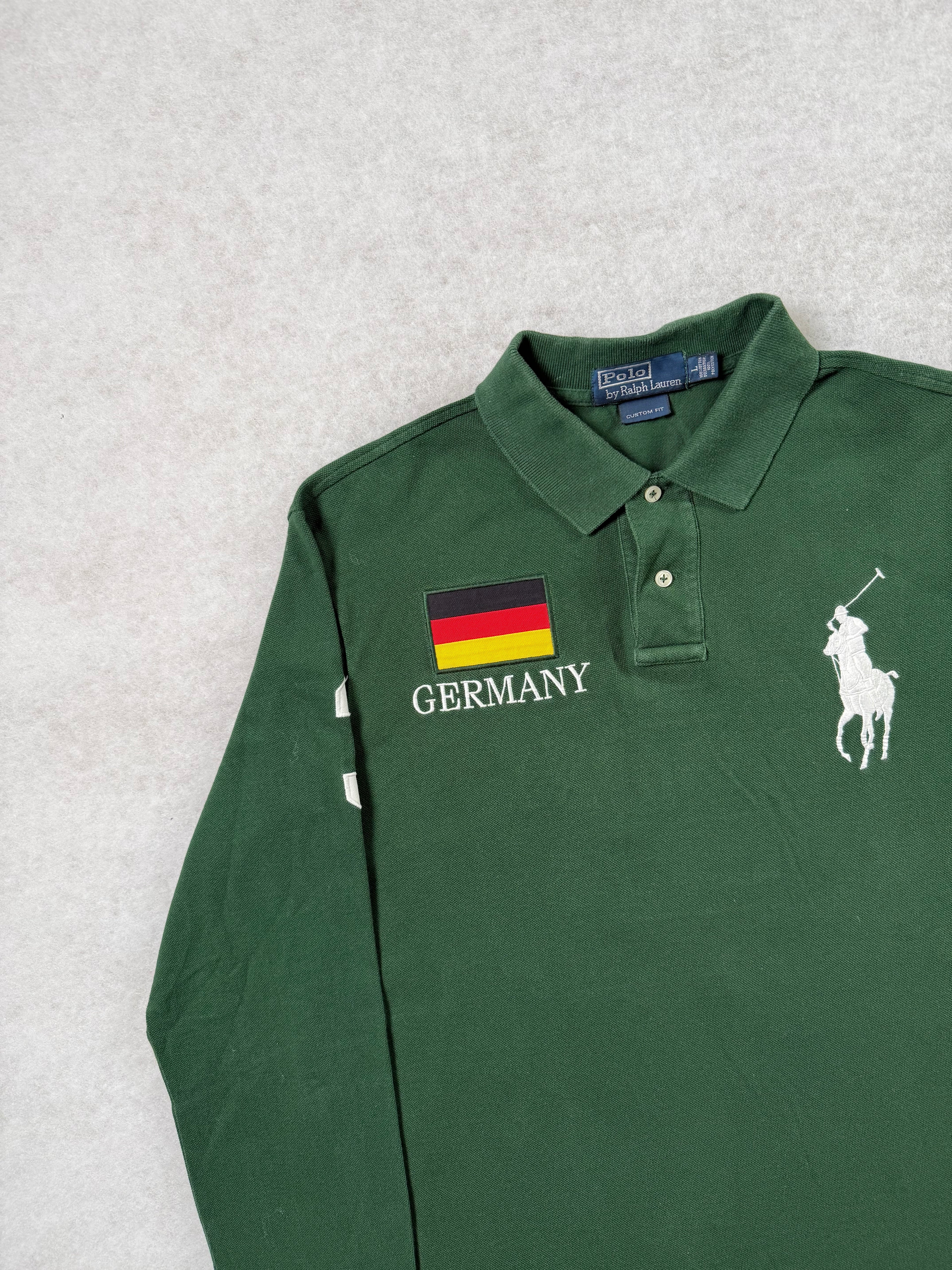 Ralph Lauren Langarm Polo Shirt Deutschland