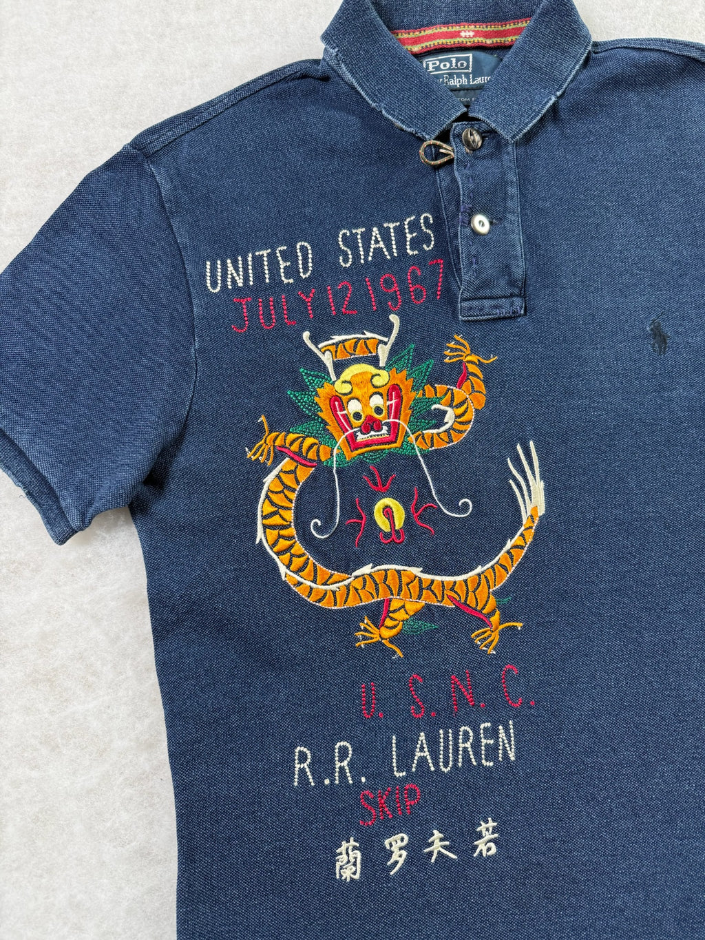 Ralph Lauren Polo mit Drachen