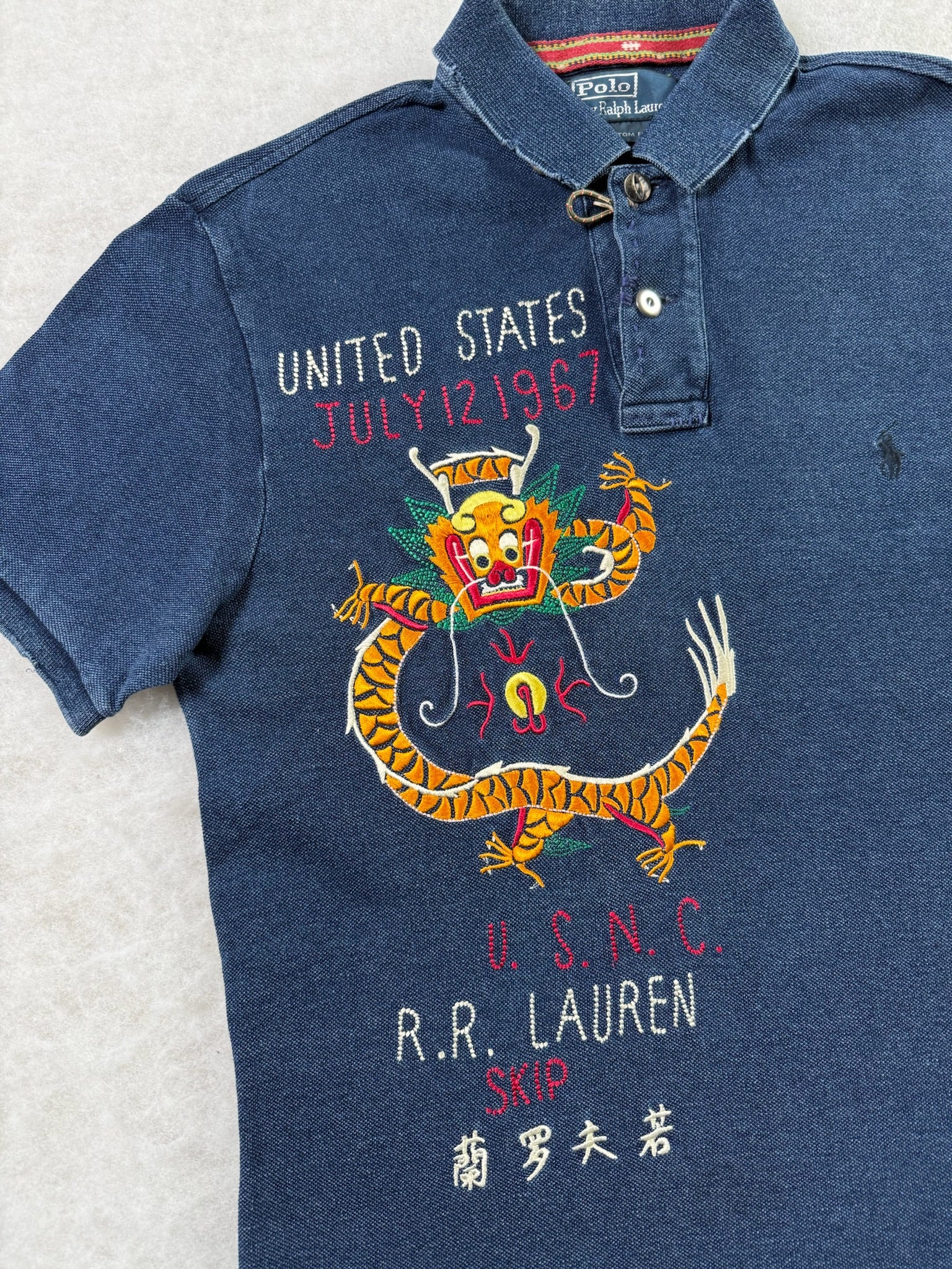 Ralph Lauren Polo mit Drachen
