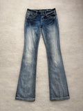 Miss Me Boot Cut Low Waist Jeans 26