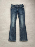 Miss Me Boot Cut Low Waist Jeans 26