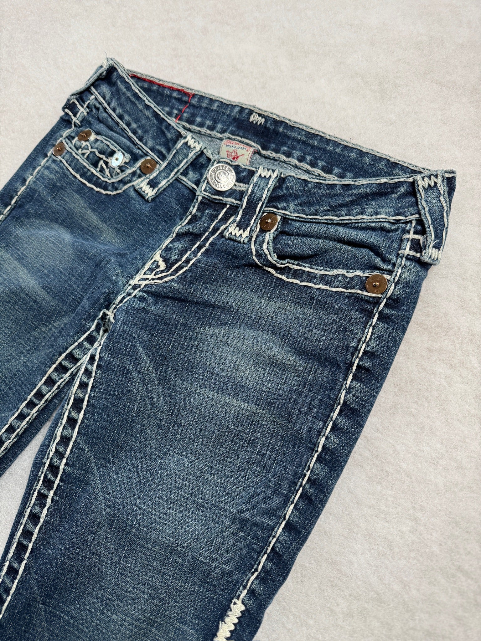 True Religion Boot Cut Low Waist Jeans 27