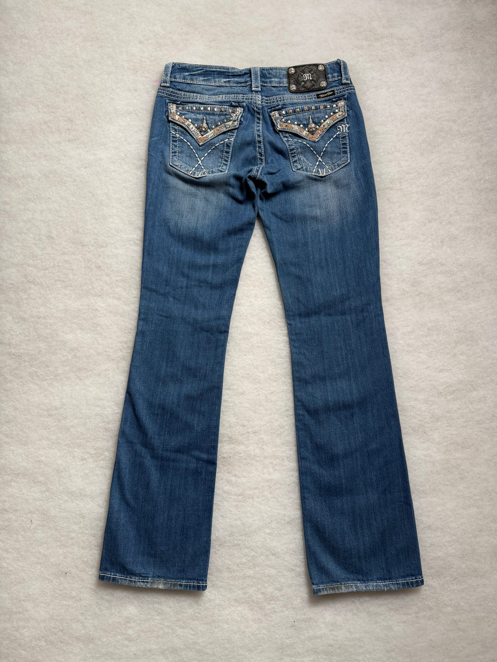 Miss Me Boot Cut Low Waist Jeans 29