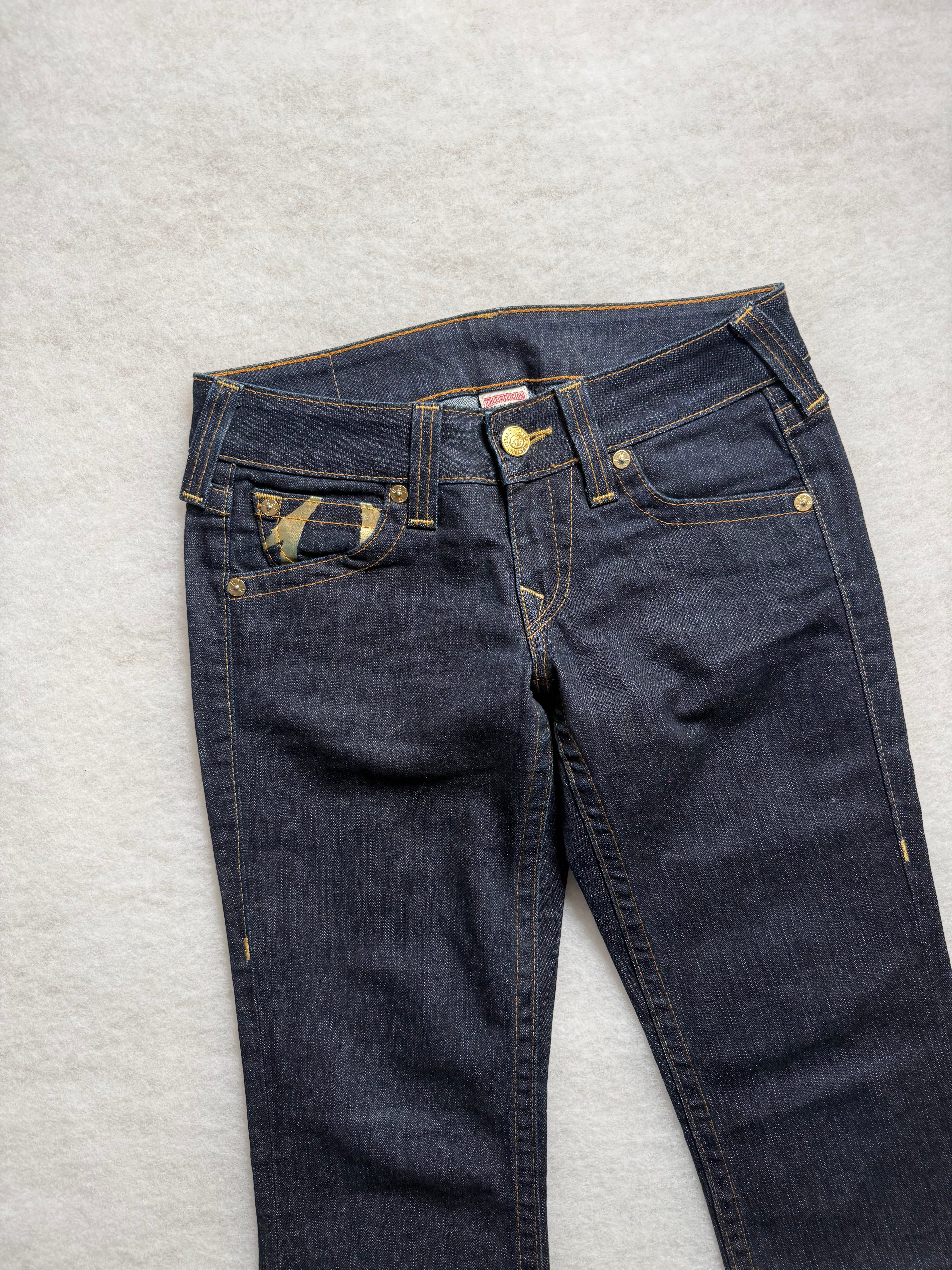 True Religion Boot Cut Low Waist Jeans 28