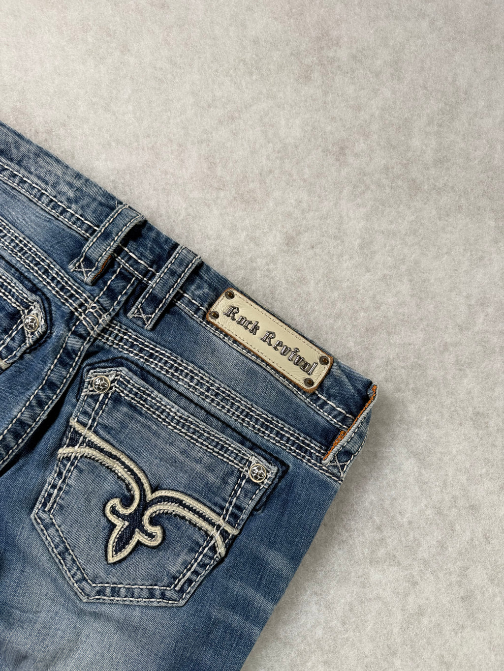 Rock Revival Boot Cut Low Waist Jeans