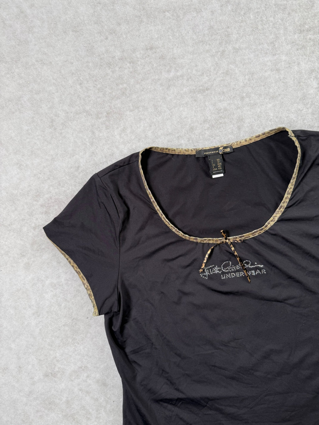 Just Cavalli Top mit Glitzer