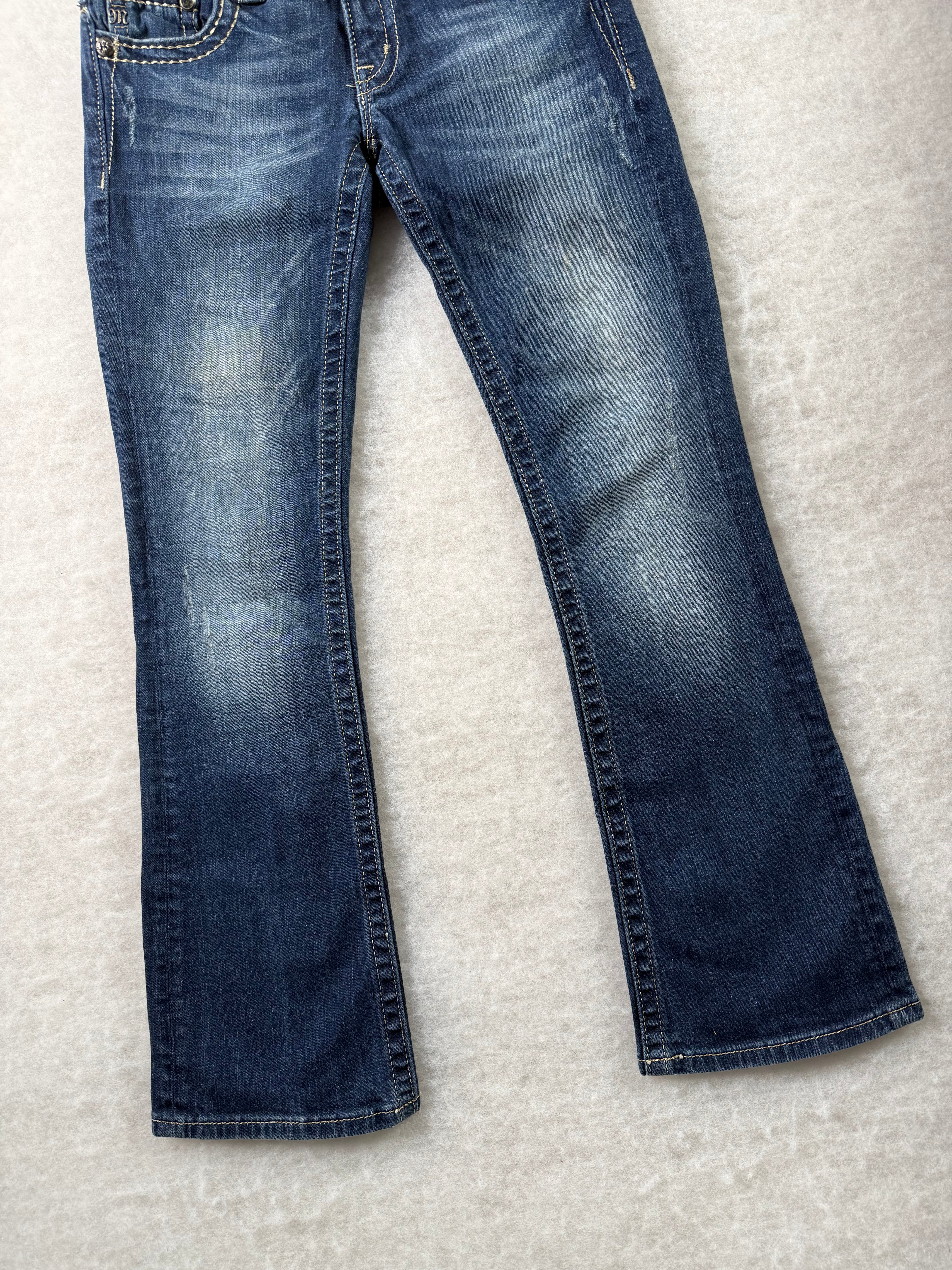 Miss Me Boot Cut Low Waist Jeans