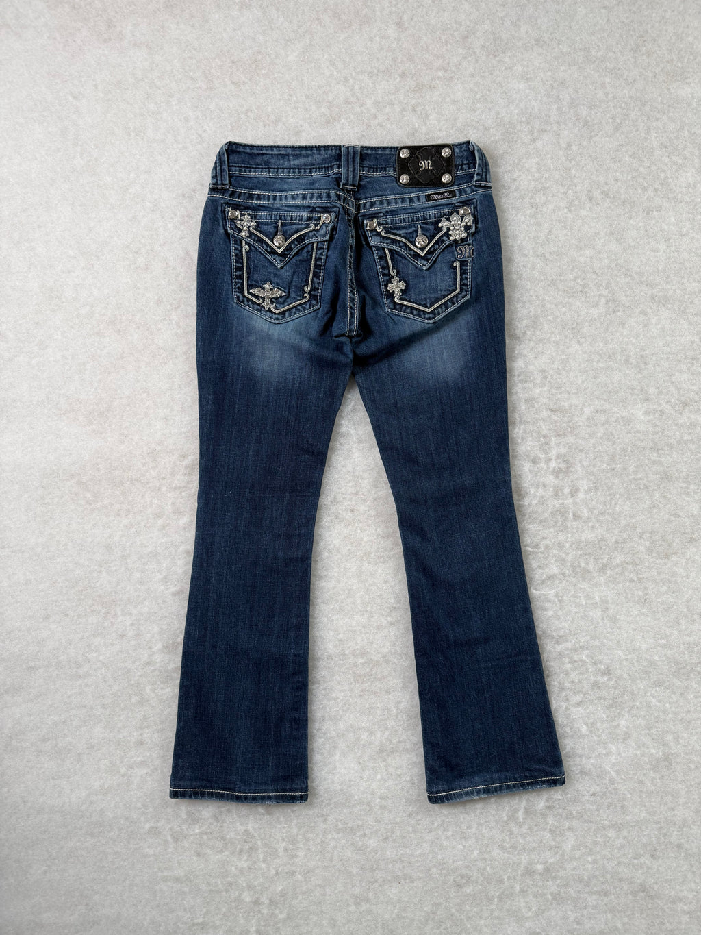 Miss Me Boot Cut Low Waist Jeans
