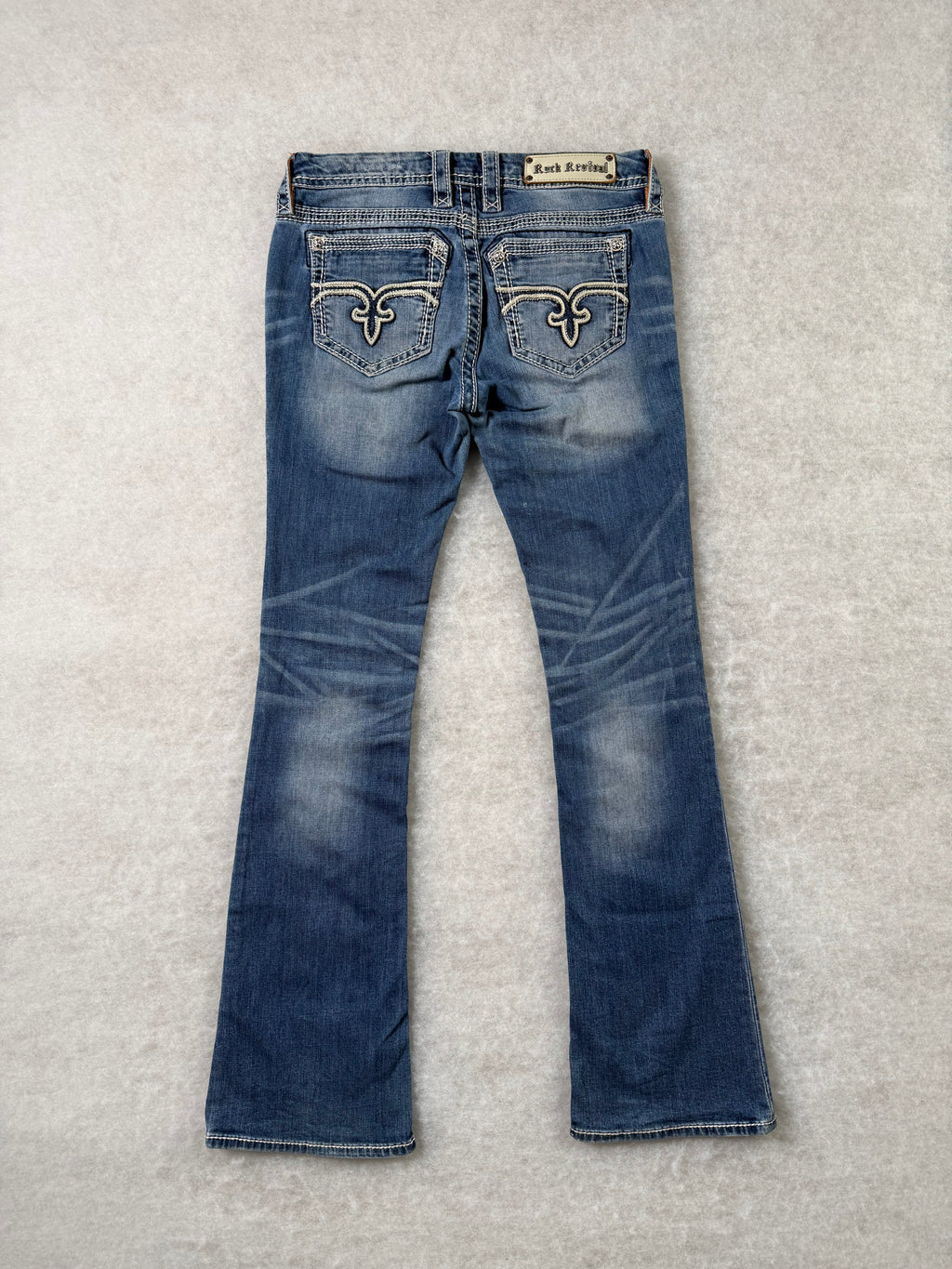 Rock Revival Boot Cut Low Waist Jeans