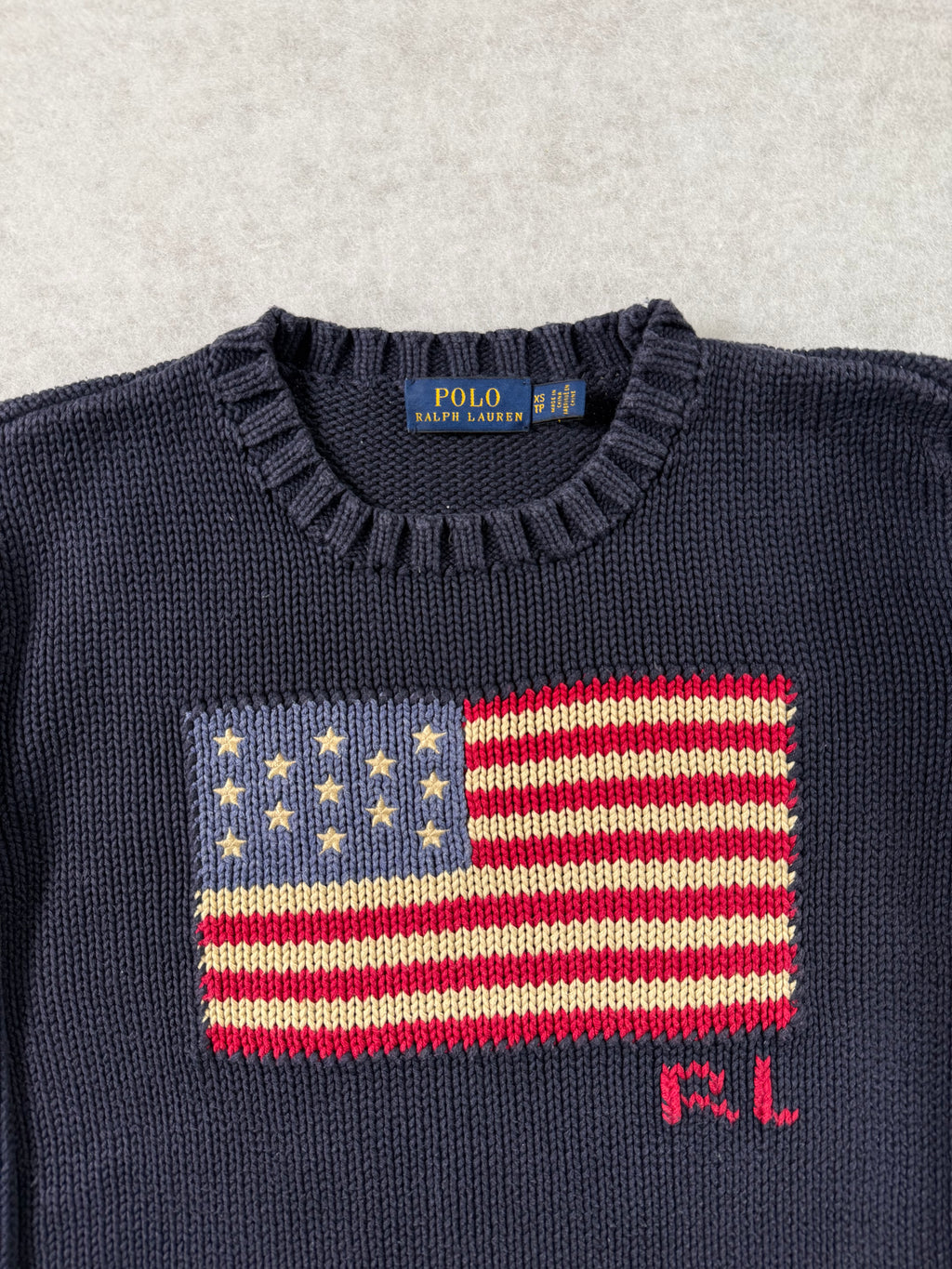 Ralph Lauren Strickpullover mit USA Flagge