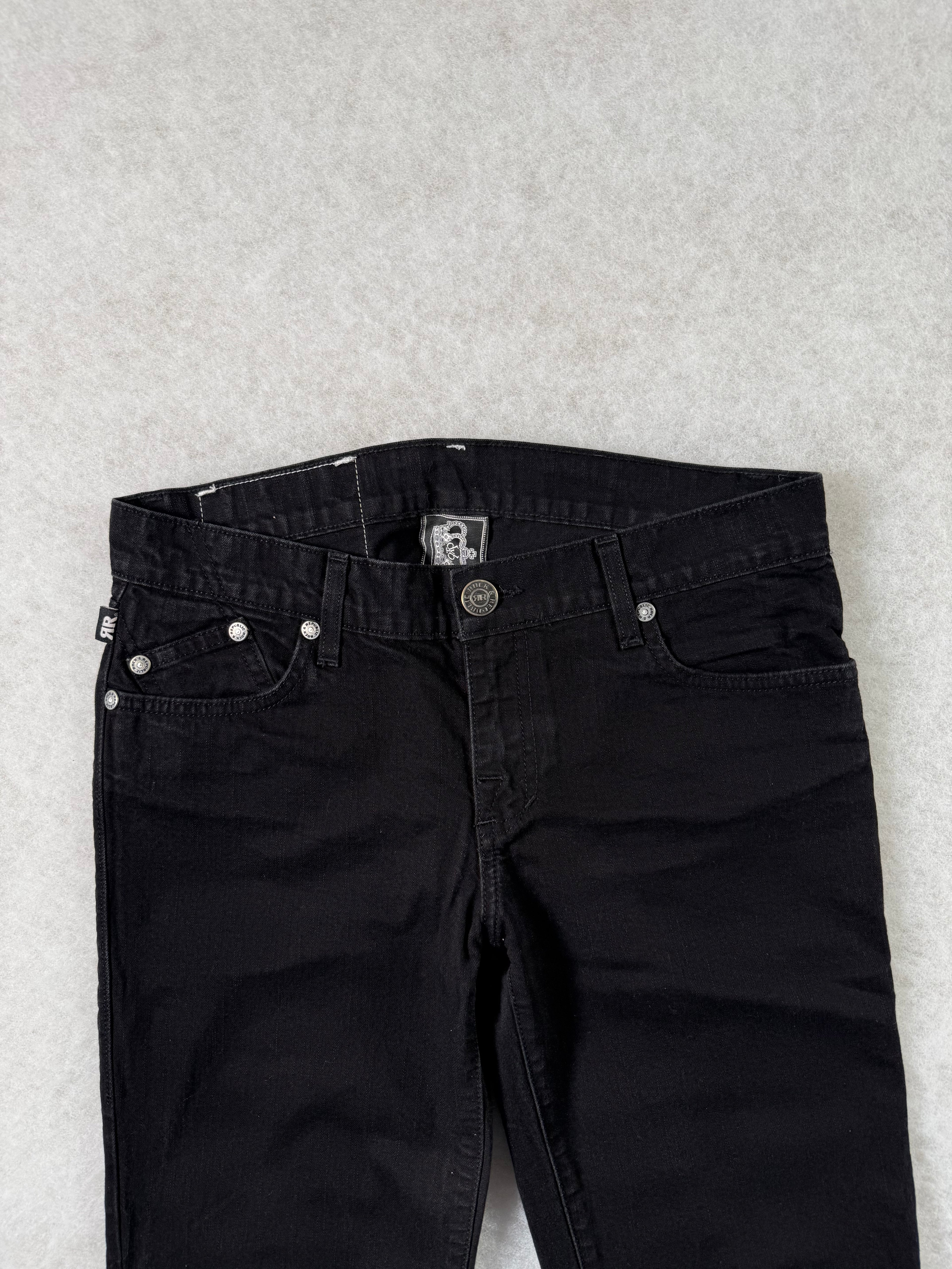 Victoria Beckham Boot Cut Low Waist Jeans