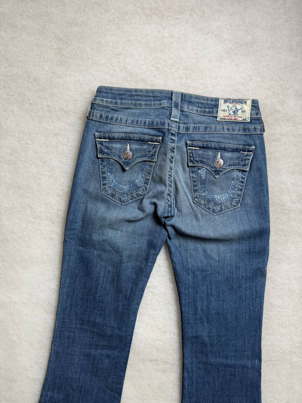 True Religion Boot Cut Low Waist Jeans 27