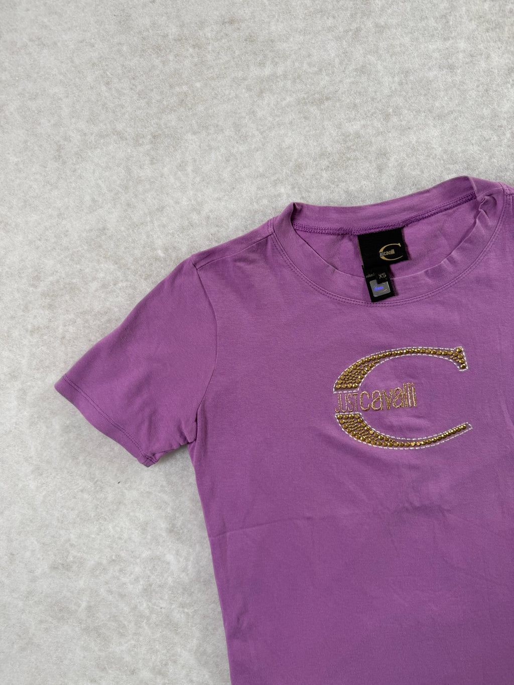 Just Cavalli Top mit Gold