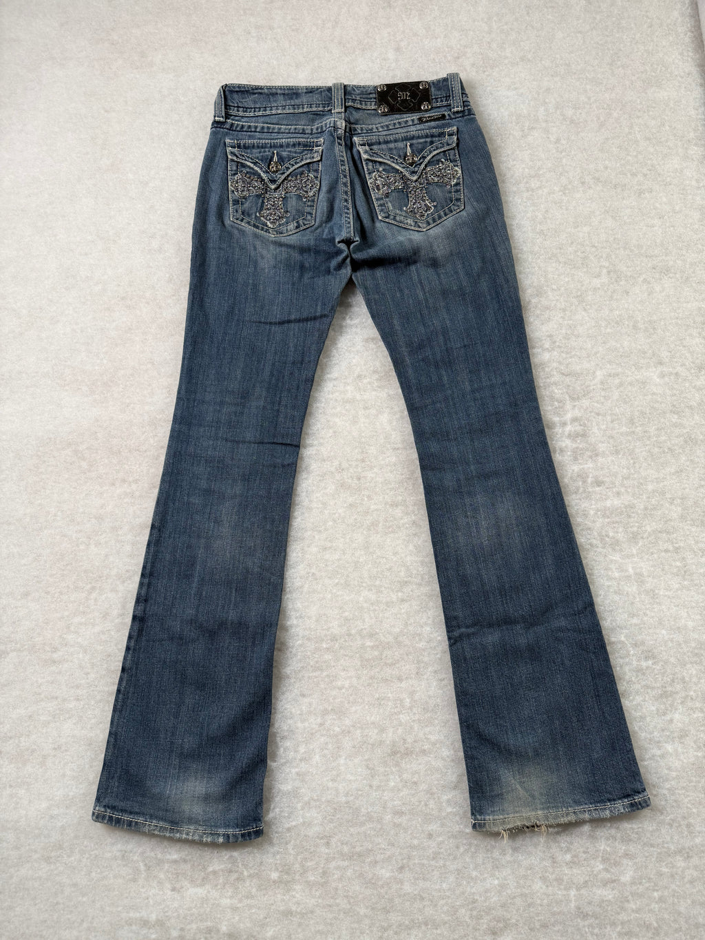 Miss Me Boot Cut Low Waist Jeans