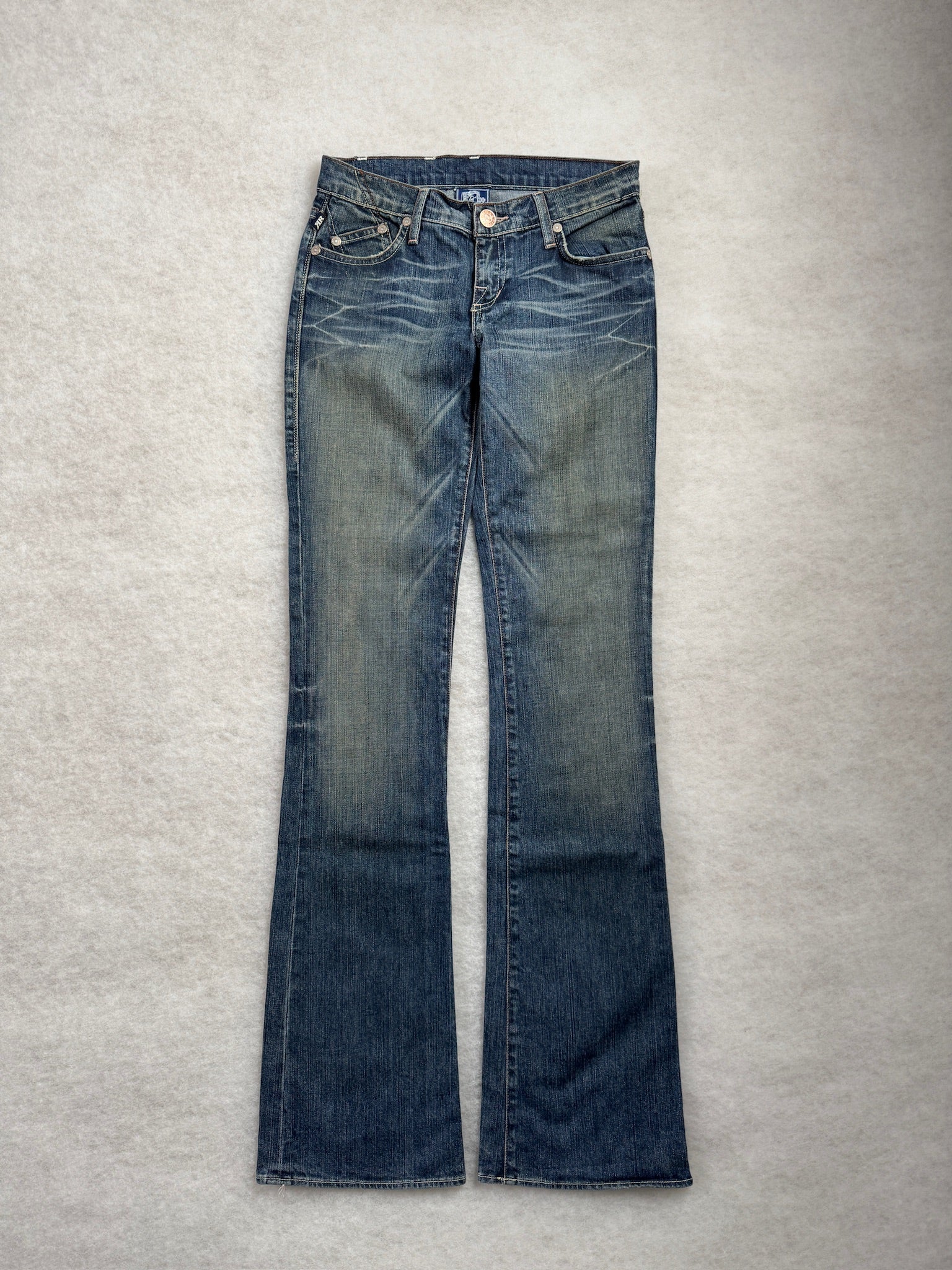 Victoria Beckham Boot Cut Low Waist Jeans 26