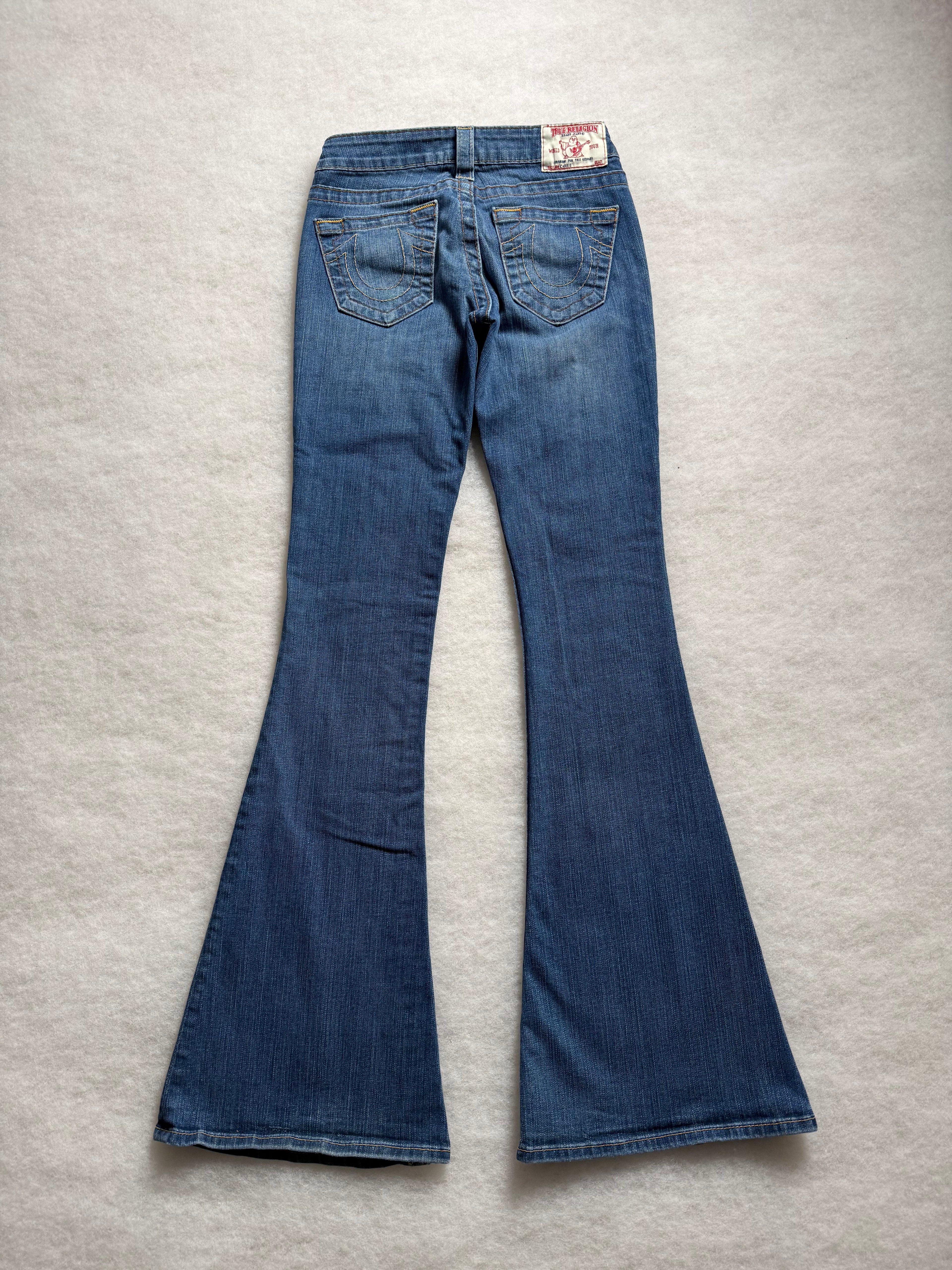 True Religion Boot Cut Low Waist Jeans 24