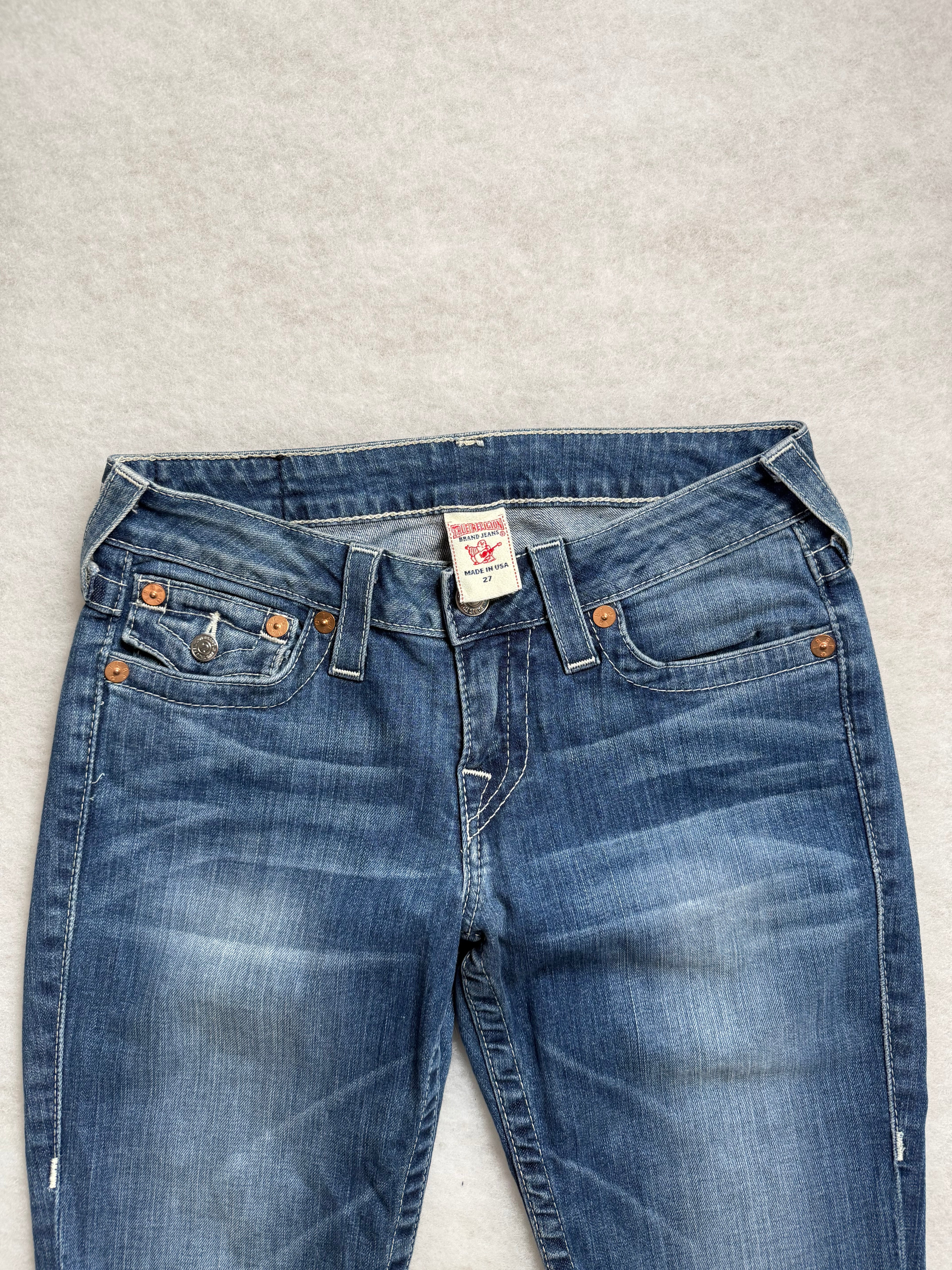 True Religion Boot Cut Low Waist Jeans 27