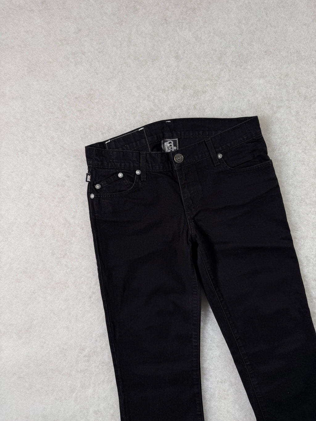 Victoria Beckham Boot Cut Low Waist Jeans