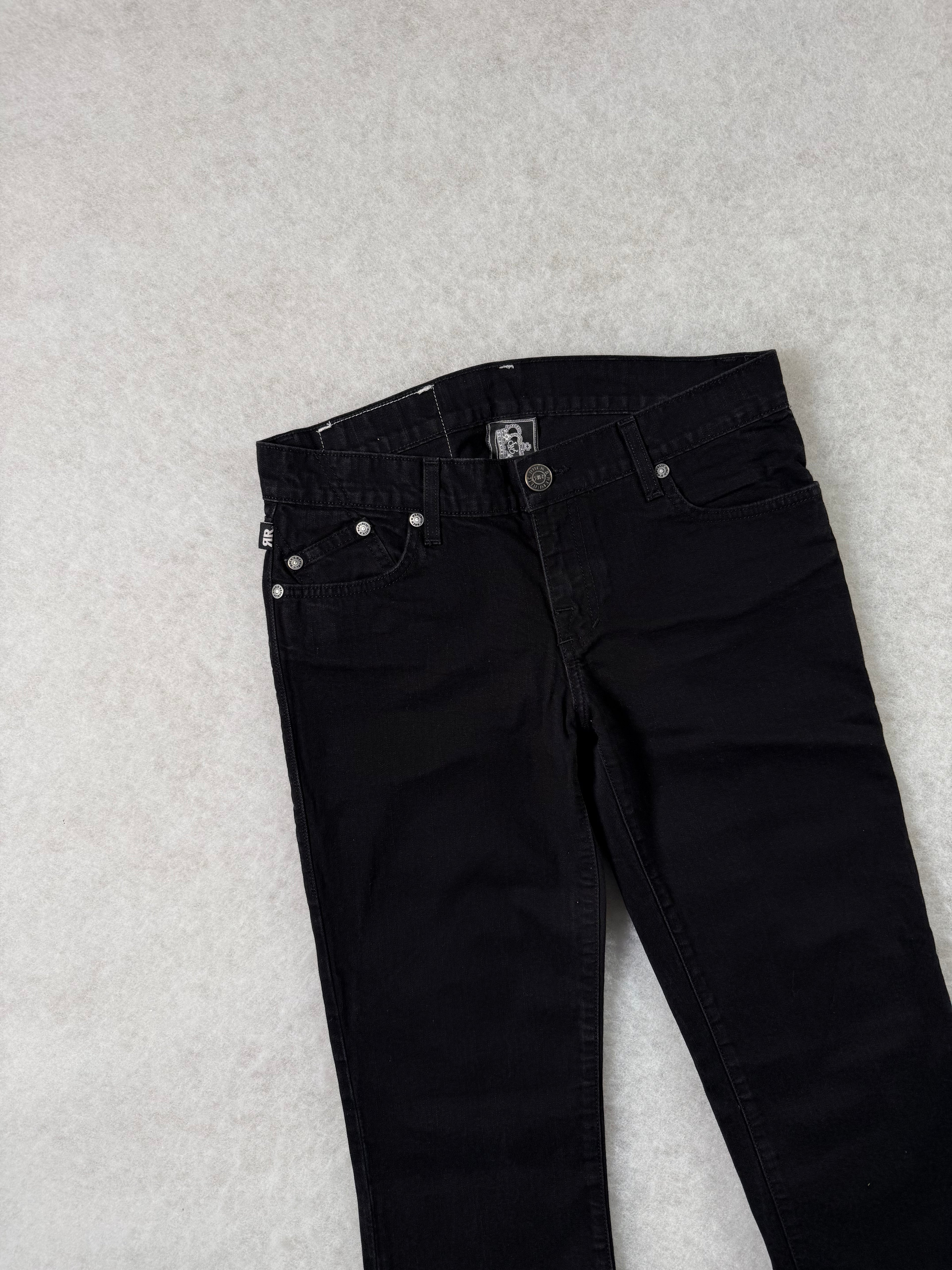 Victoria Beckham Boot Cut Low Waist Jeans