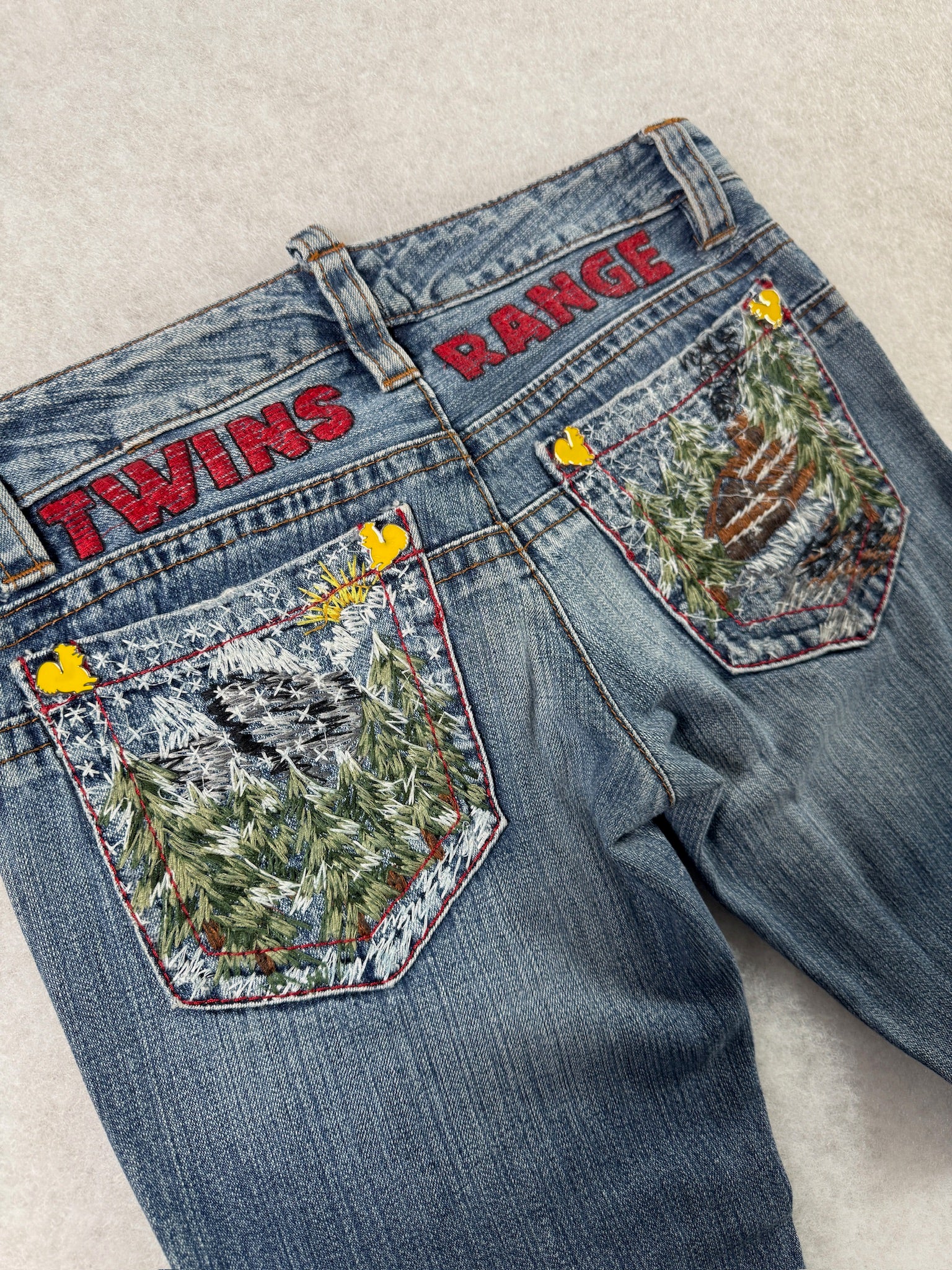 Dsquared Boot Cut Low Waist Jeans 27