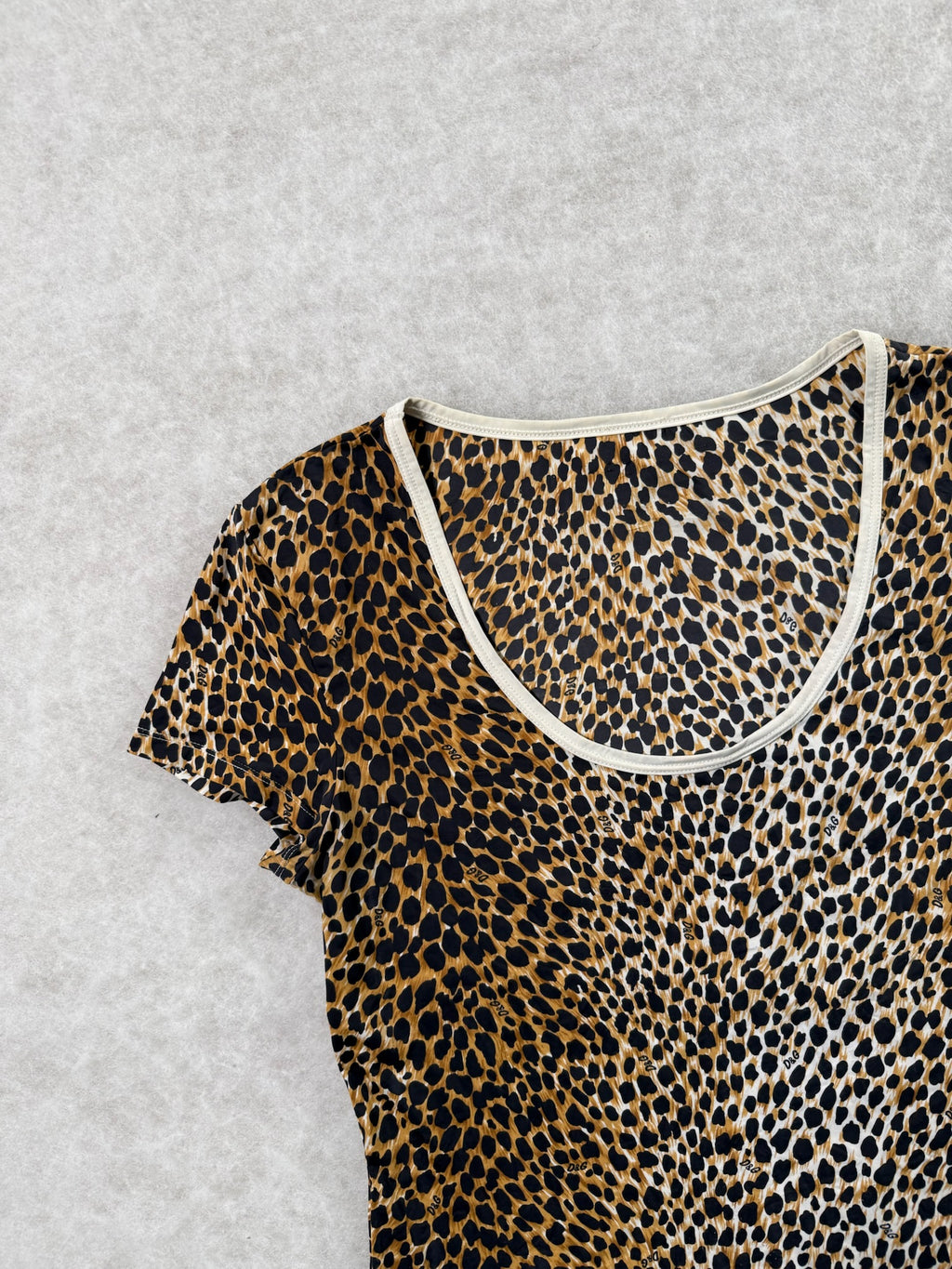 Dolce & Gabbana Top mit Leopardenmuster