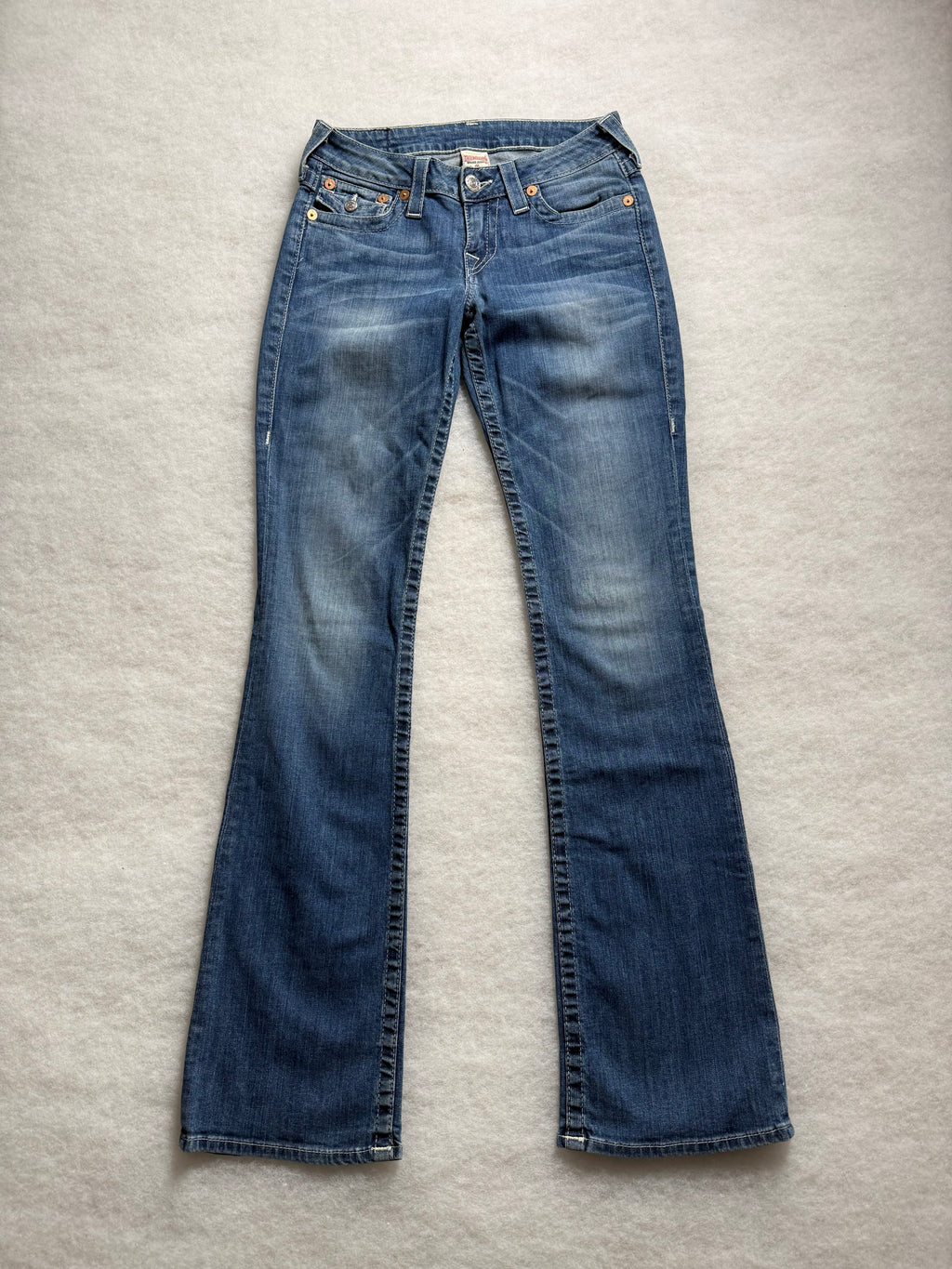 True Religion Boot Cut Low Waist Jeans 27