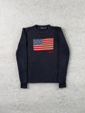 Ralph Lauren Strickpullover mit USA Flagge