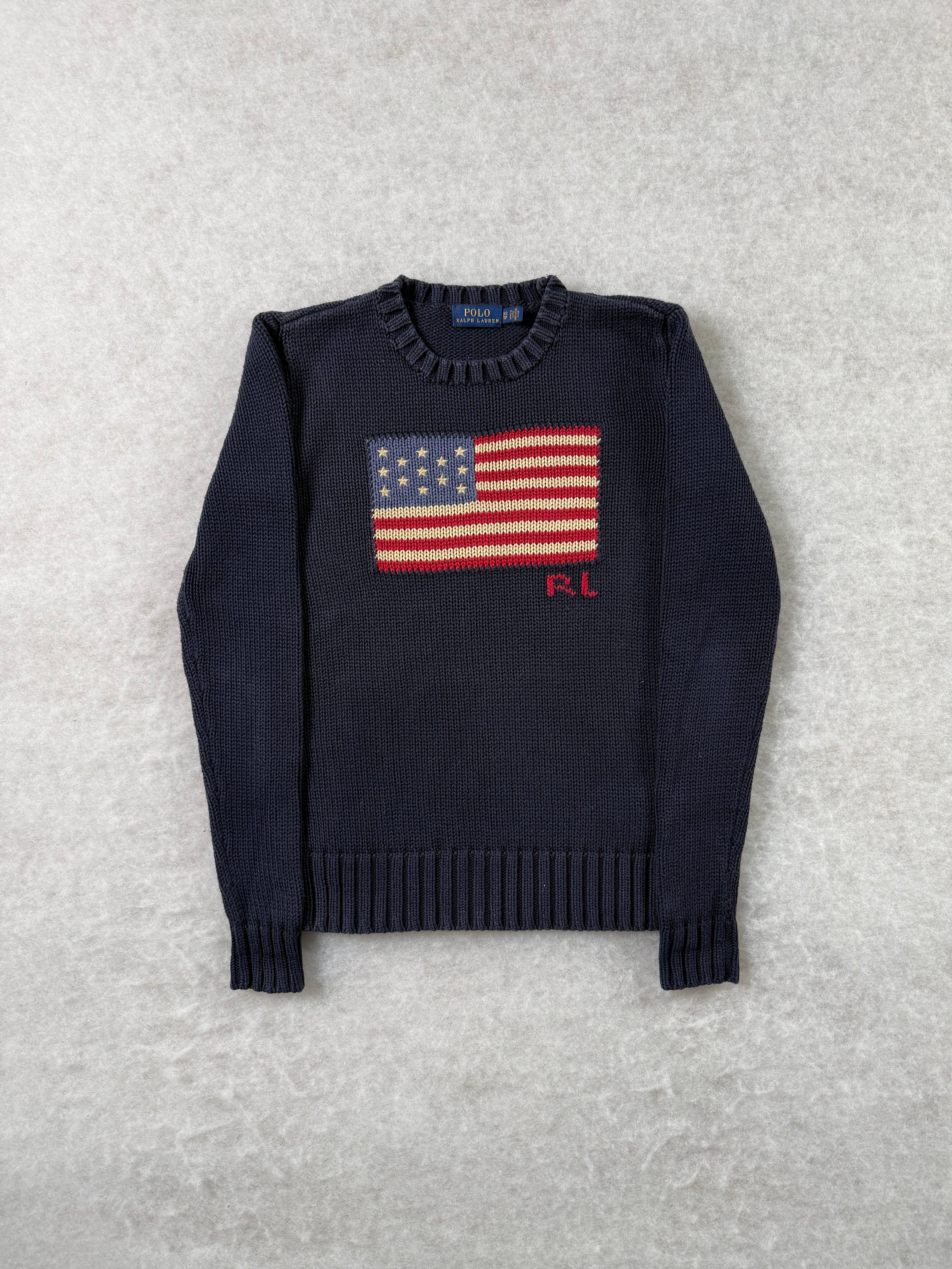 Ralph Lauren Strickpullover mit USA Flagge