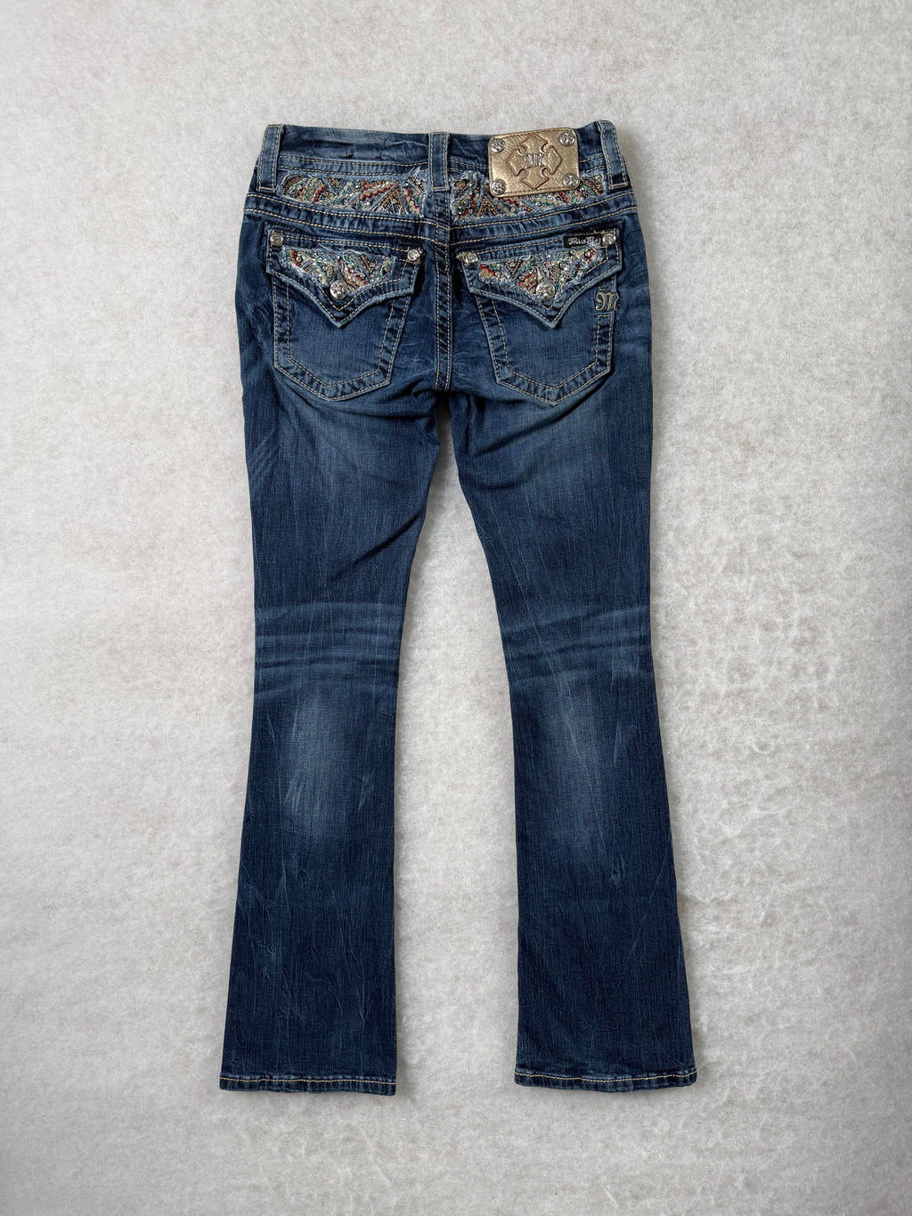 Miss Me Boot Cut Low Waist Jeans