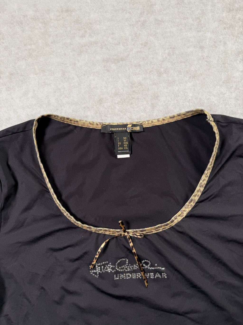 Just Cavalli Top mit Glitzer