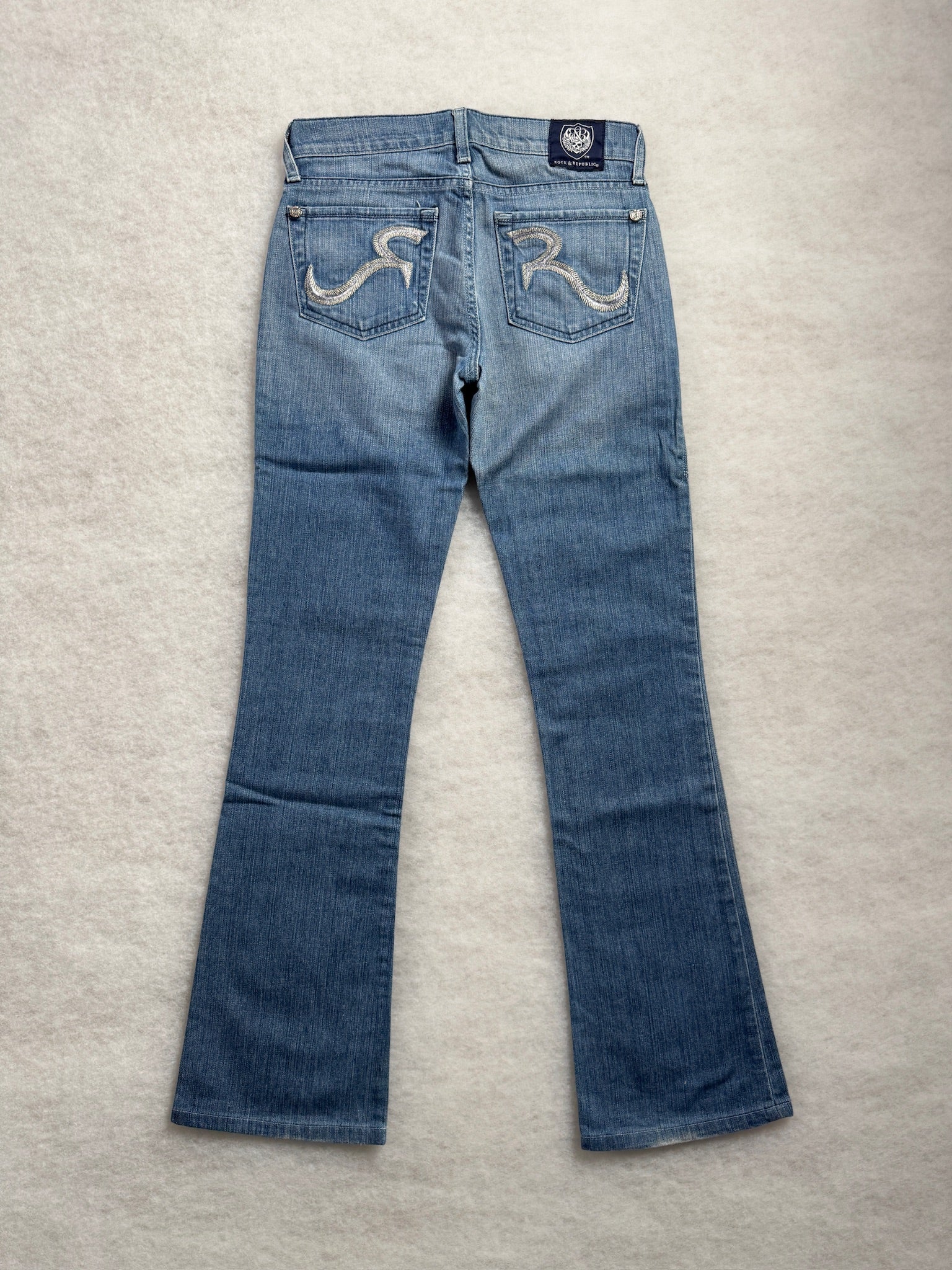 Rock & Republic Boot Cut Low Waist Jeans 24