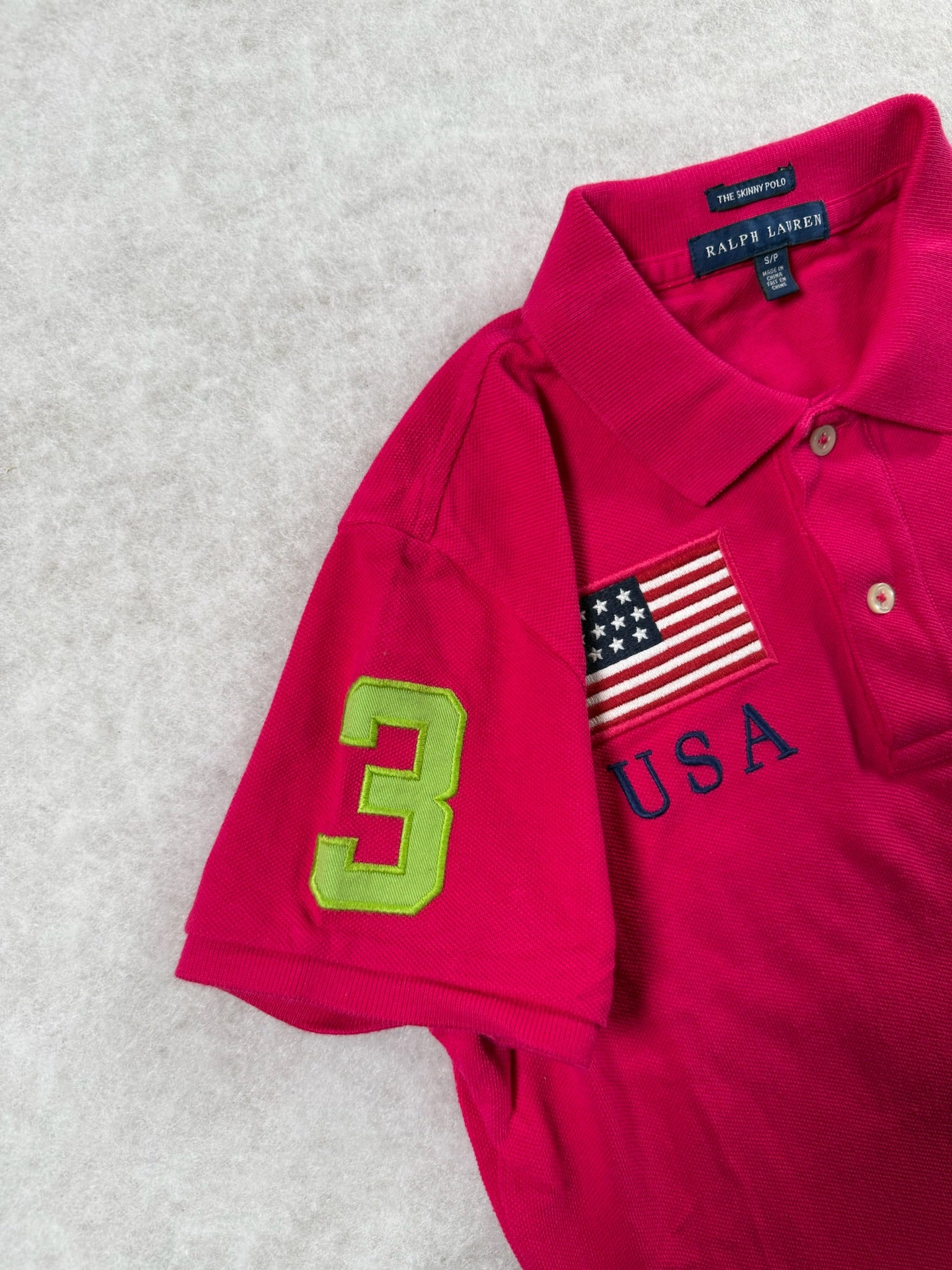 Ralph Lauren Polo USA pink