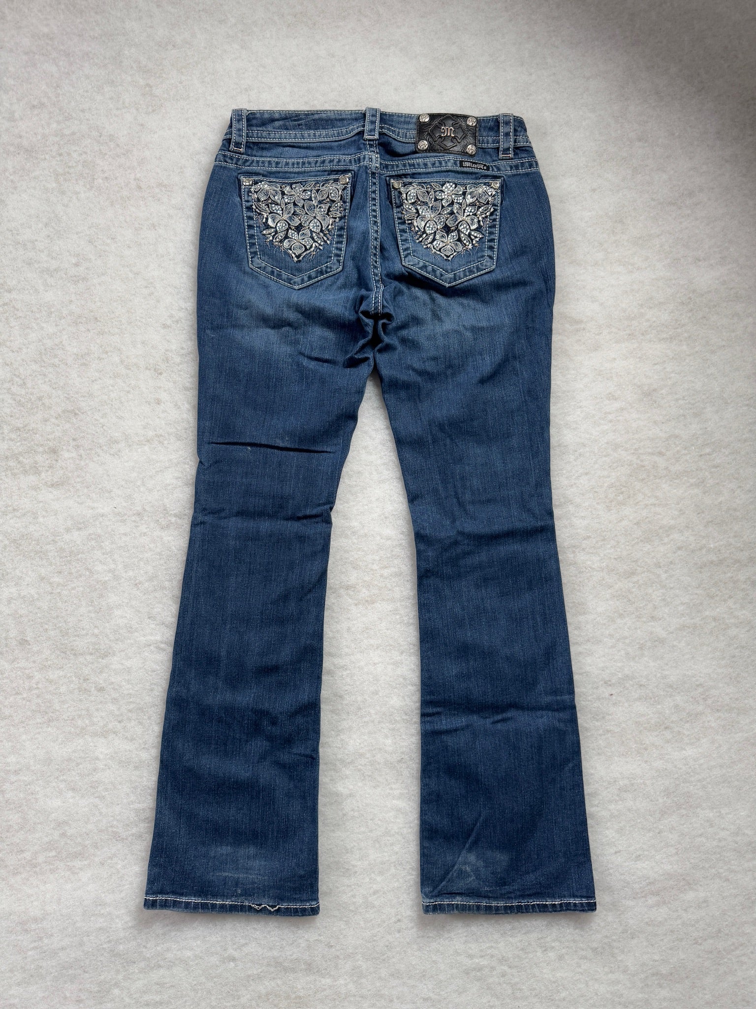 Miss Me Boot Cut Low Waist Jeans 29