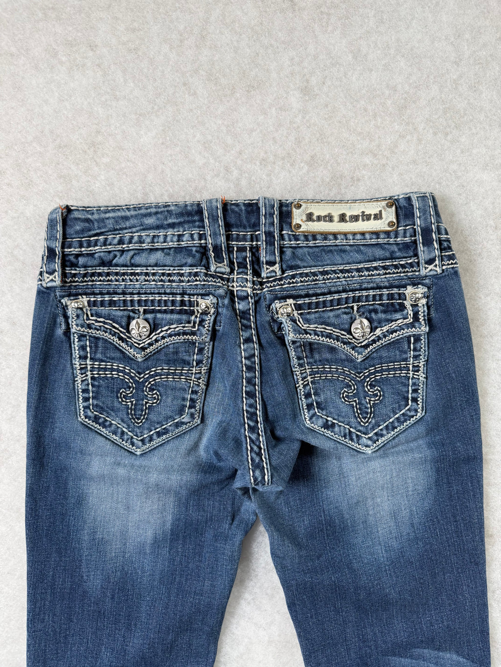 Rock Revival Boot Cut Low Waist Jeans