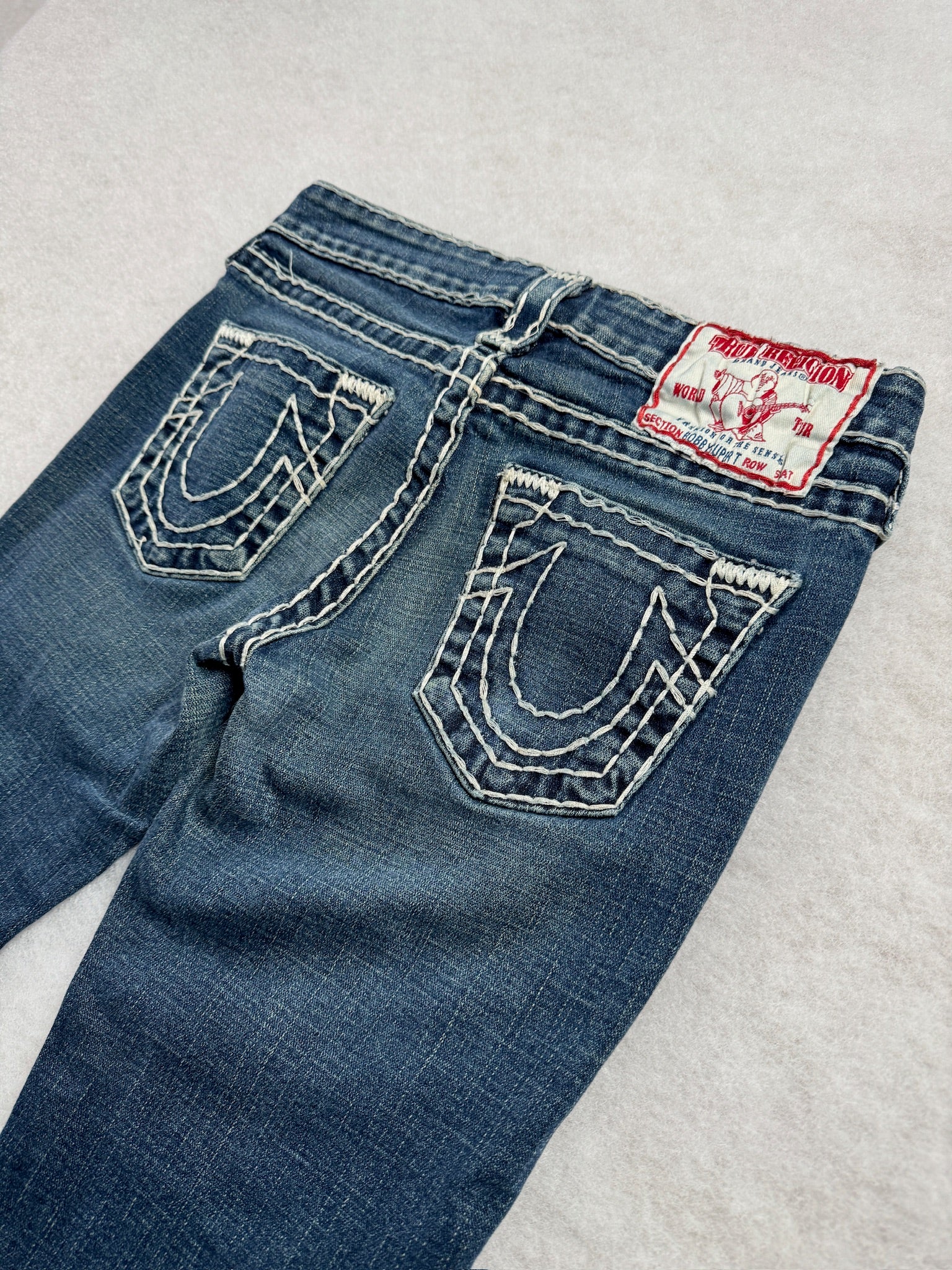True Religion Boot Cut Low Waist Jeans 27