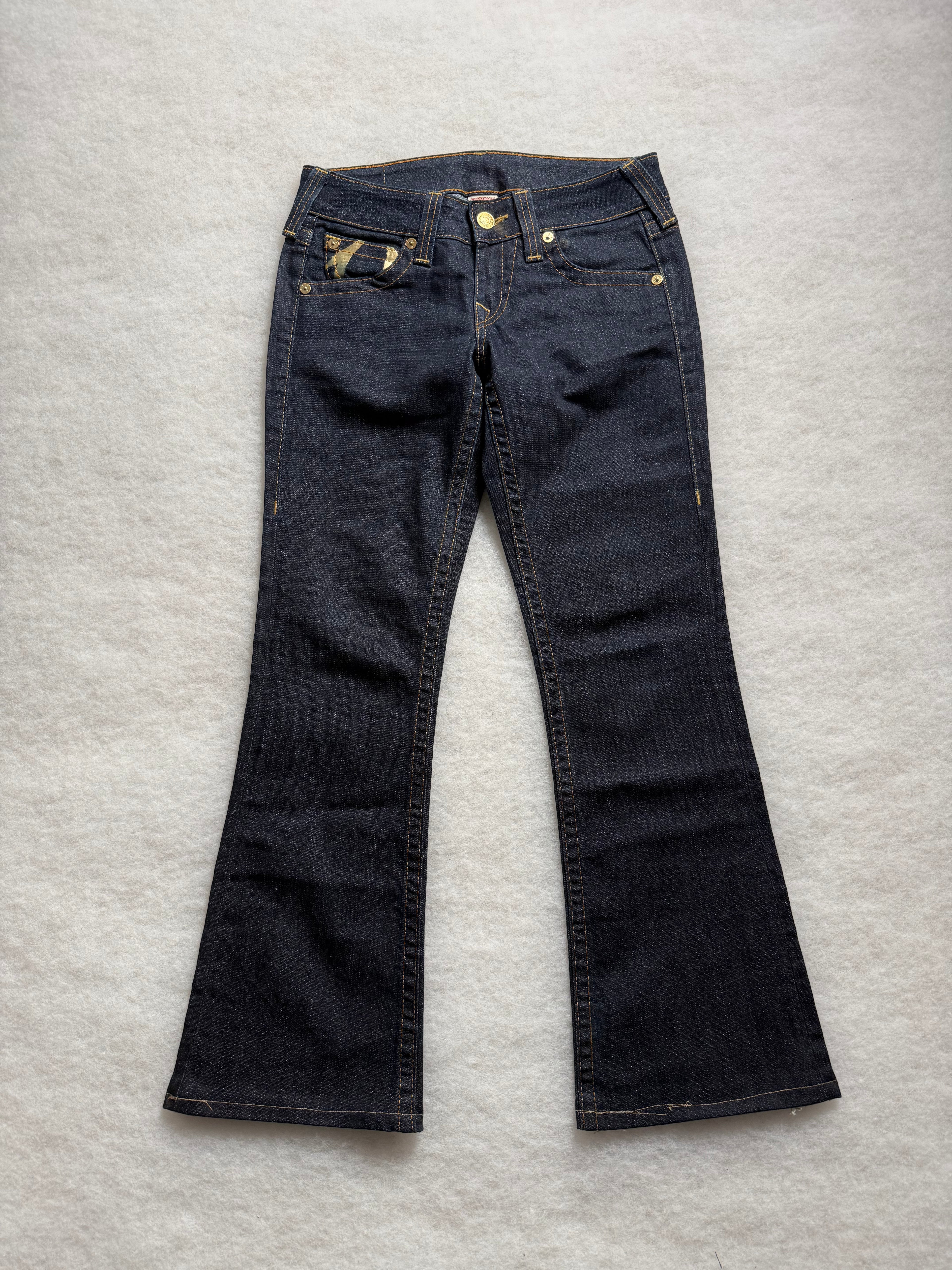 True Religion Boot Cut Low Waist Jeans 28