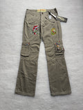 Ed Hardy Boot Cut Cargo Pants 27