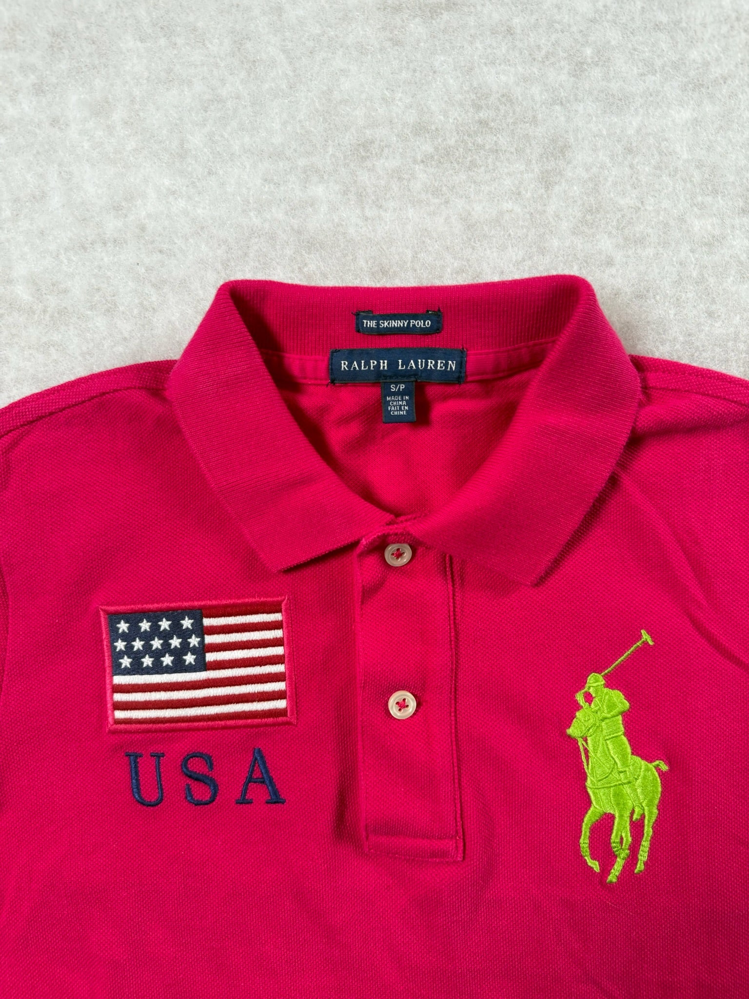 Ralph Lauren Polo USA pink