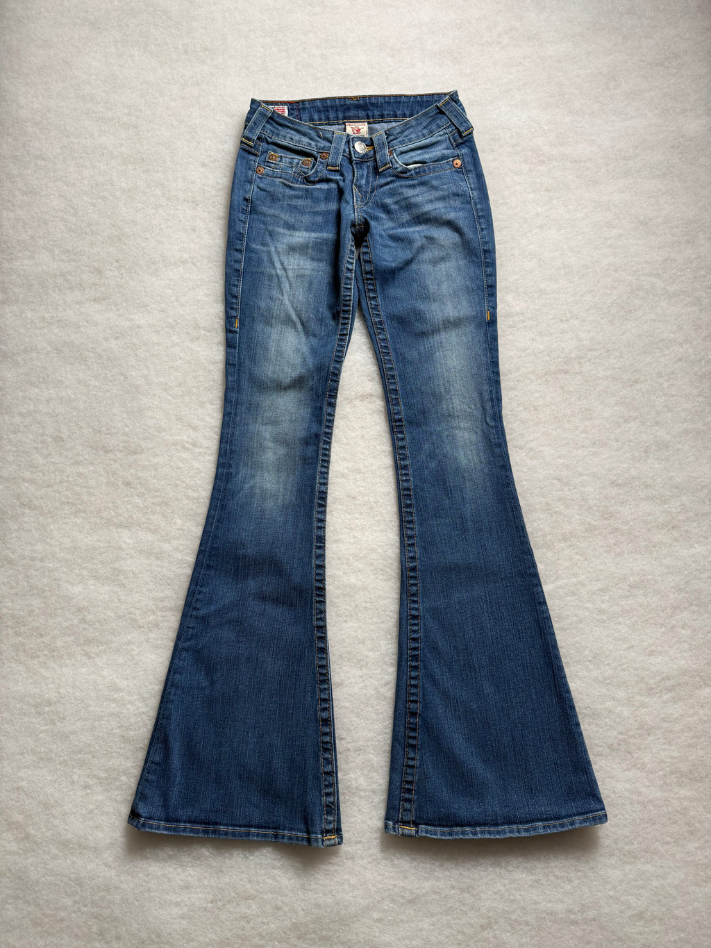 True Religion Boot Cut Low Waist Jeans 24