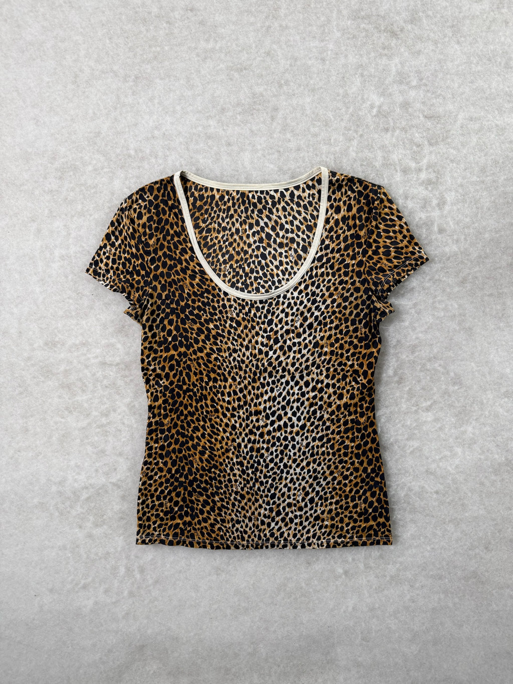 Dolce & Gabbana Top mit Leopardenmuster