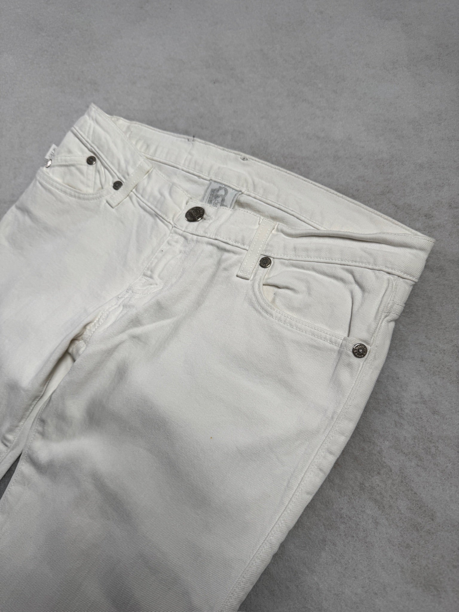 Victoria Beckham Boot Cut Low Waist Jeans 29