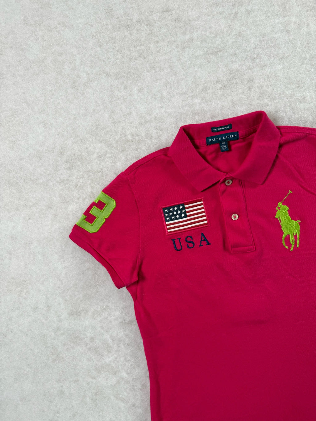 Ralph Lauren Polo USA pink