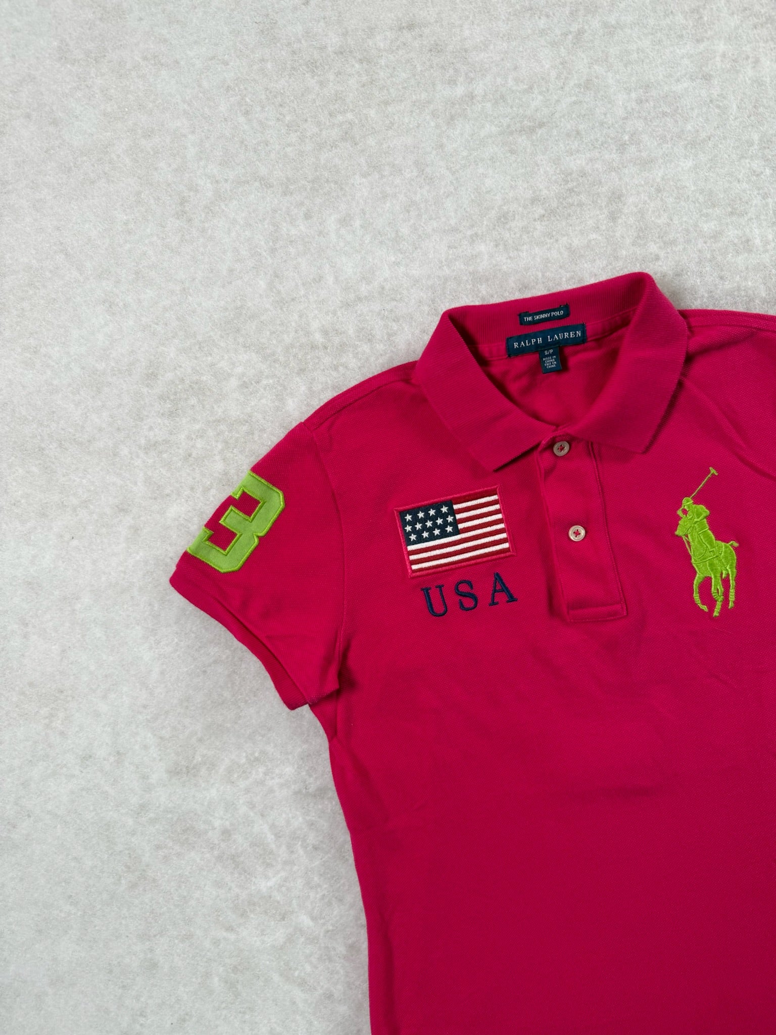 Ralph Lauren Polo USA pink