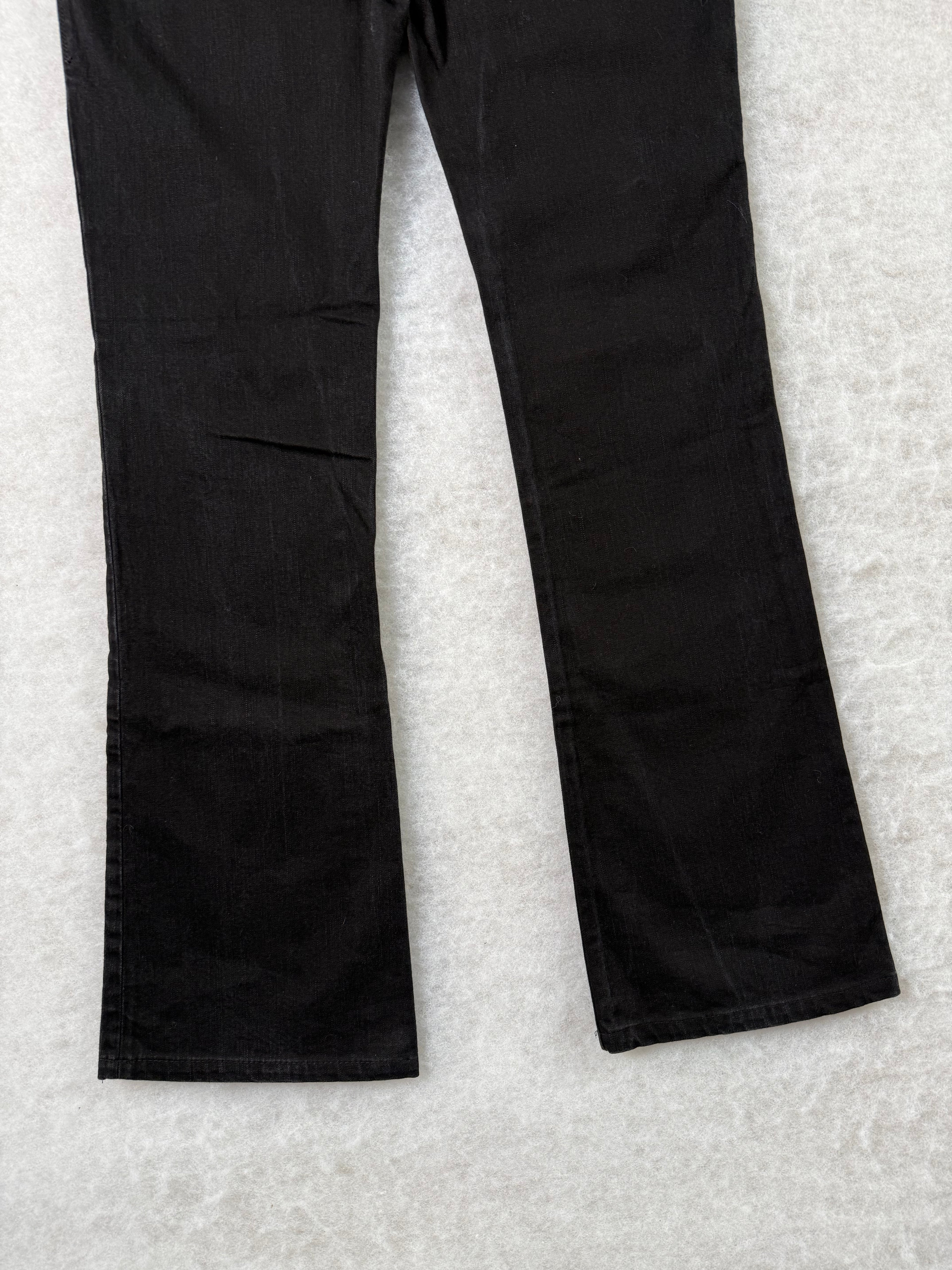 Victoria Beckham Boot Cut Low Waist Jeans