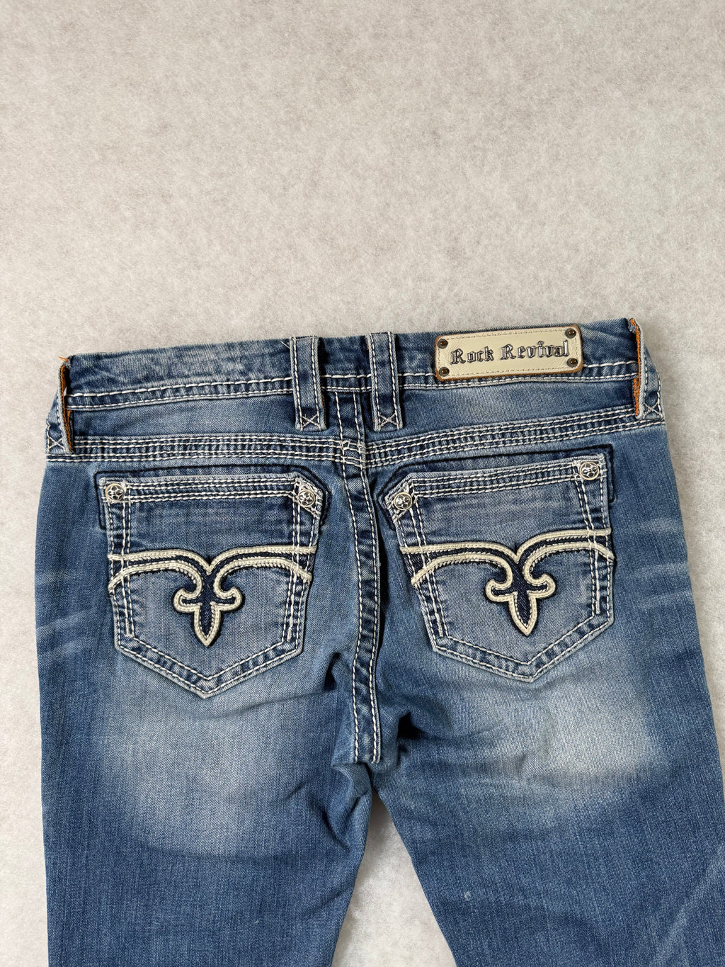 Rock Revival Boot Cut Low Waist Jeans