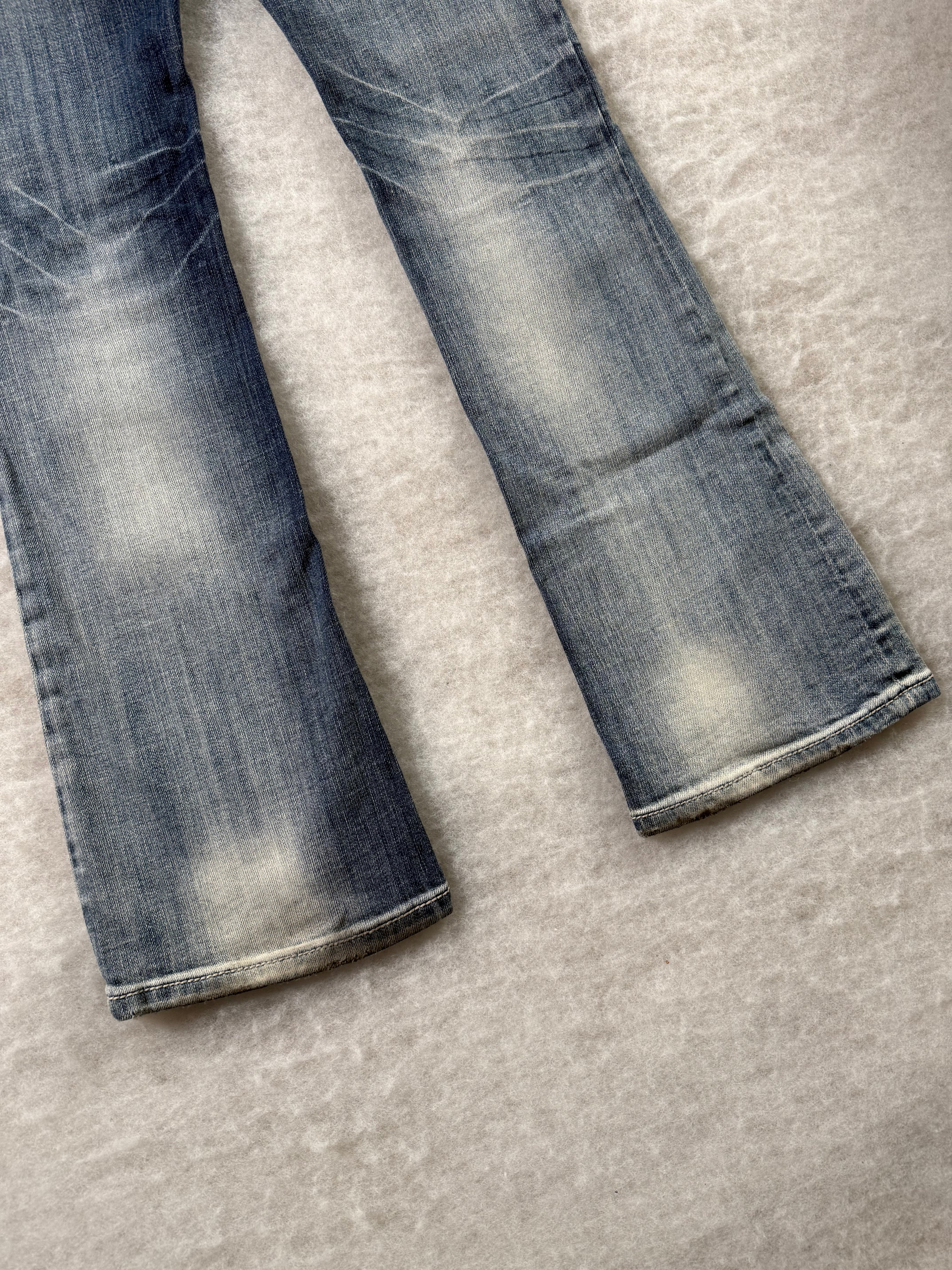 Miss Me Boot Cut Low Waist Jeans