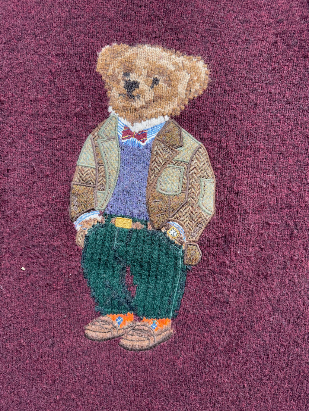 Ralph Lauren Strickpullover mit Polo Bär