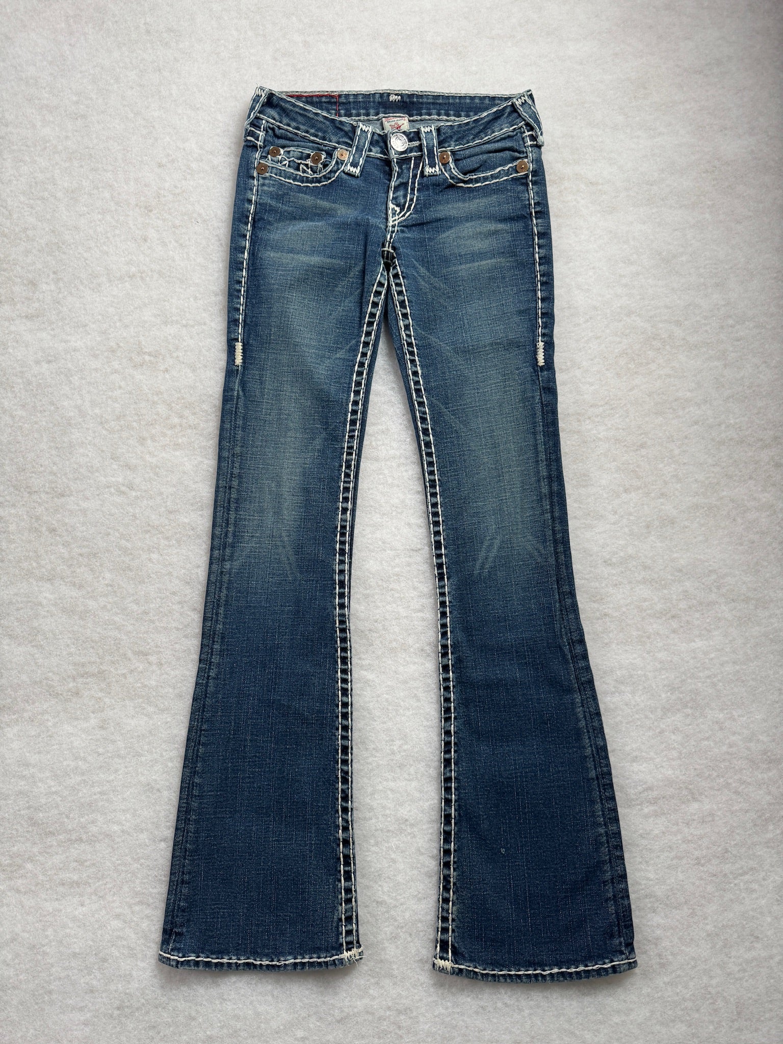 True Religion Boot Cut Low Waist Jeans 27